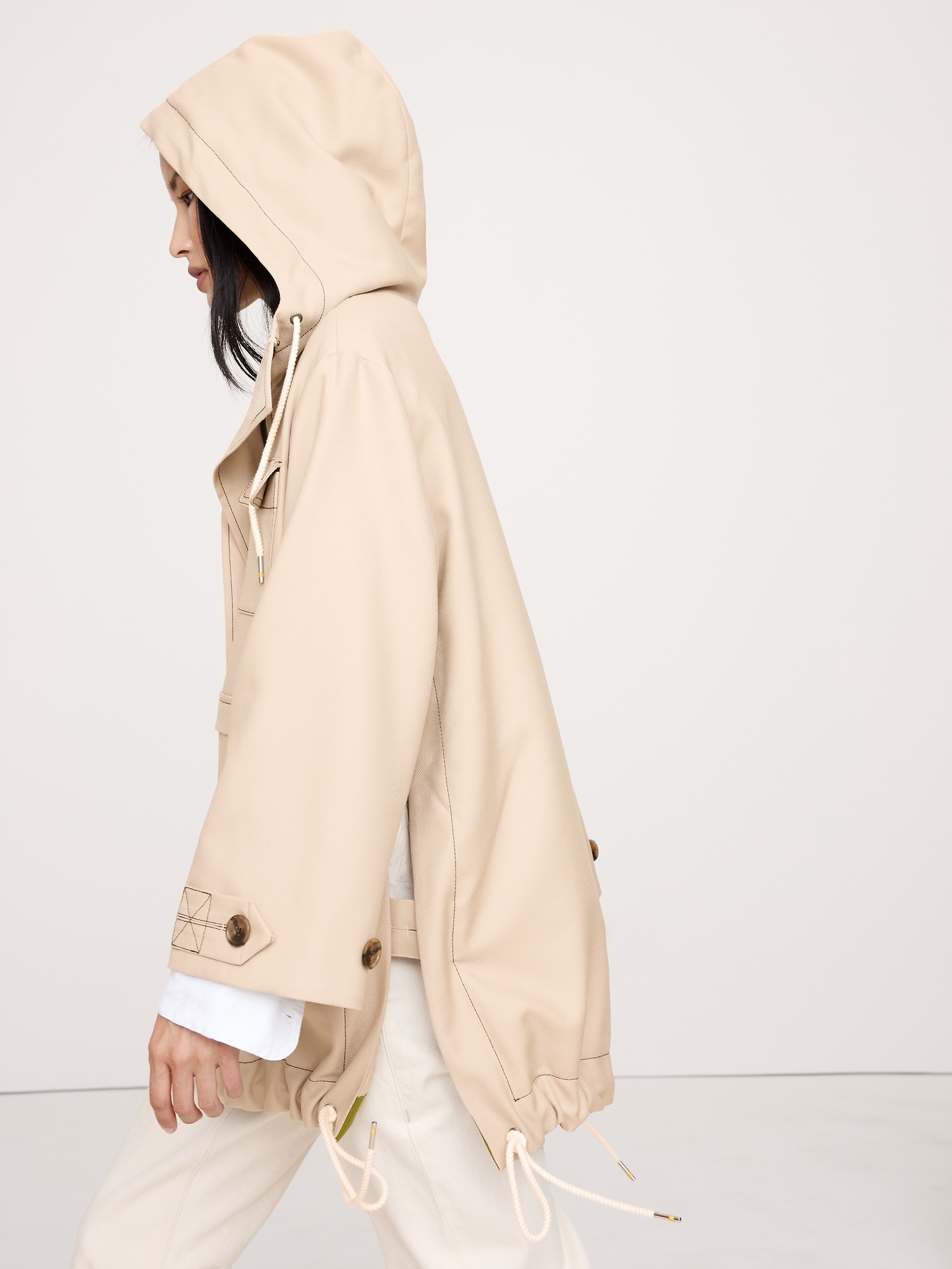 Image number 8 showing, Oversized Italian Wool Utility Popover