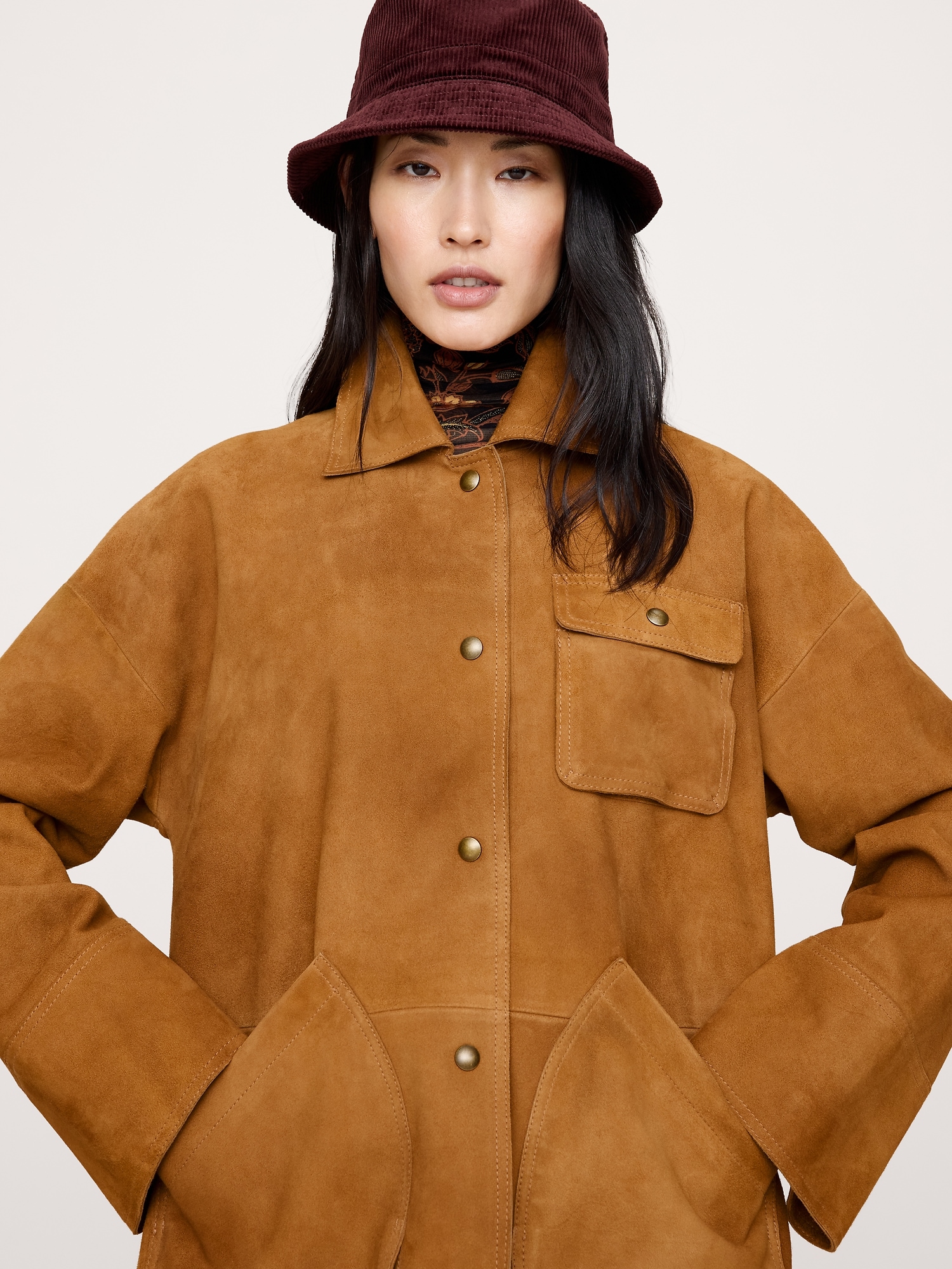 Image number 4 showing, HERITAGE SUEDE JACKET
