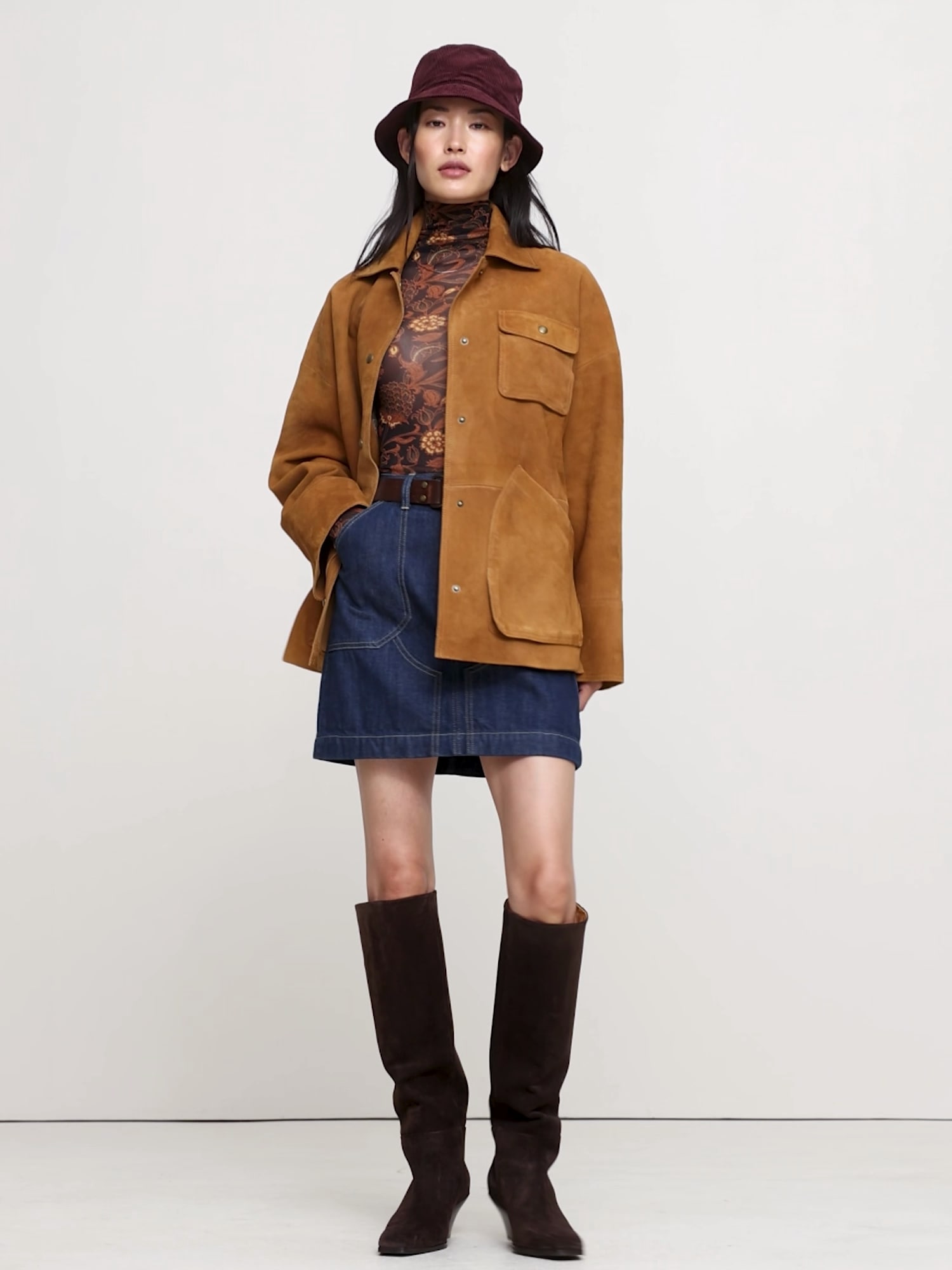 Image number 2 showing, HERITAGE SUEDE JACKET