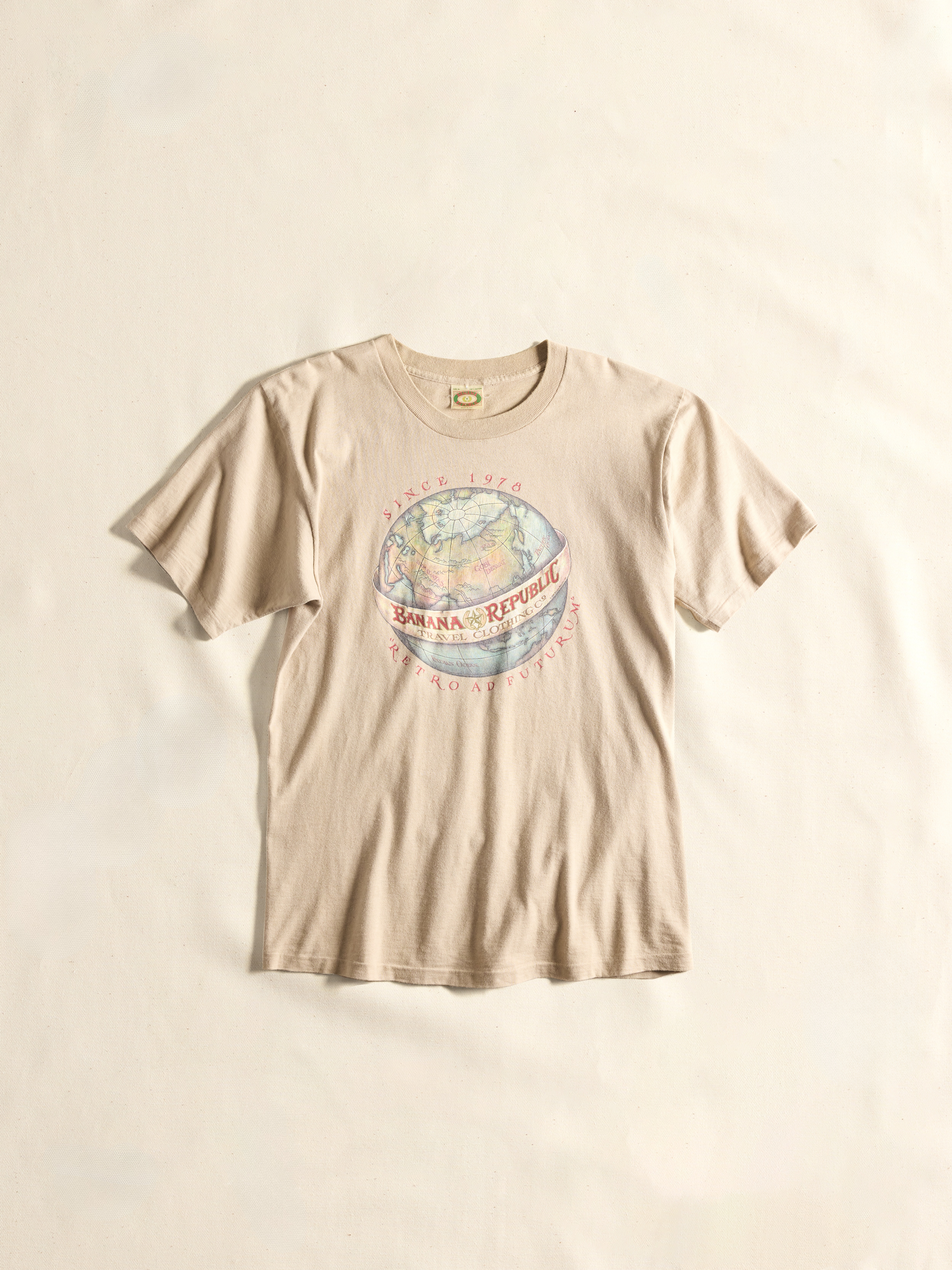 Vintage World Map Graphic T-Shirt | Banana Republic