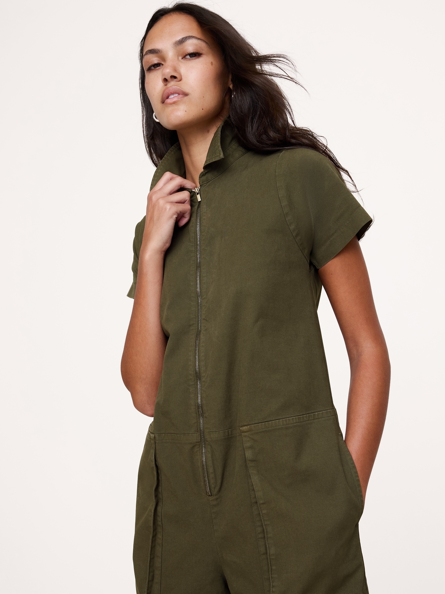 Image number 3 showing, Canvas Utility Jumpsuit