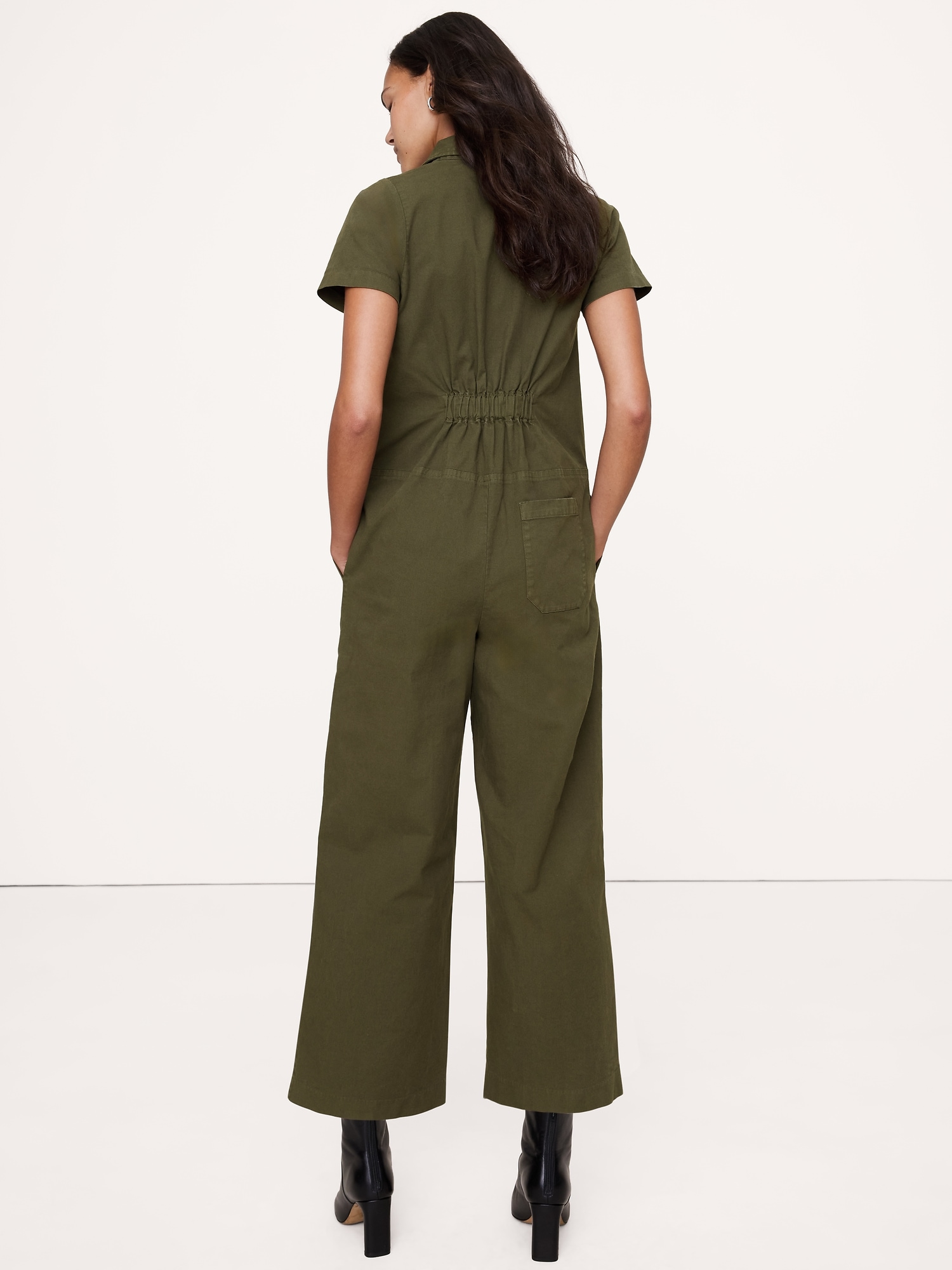 Image number 2 showing, Canvas Utility Jumpsuit
