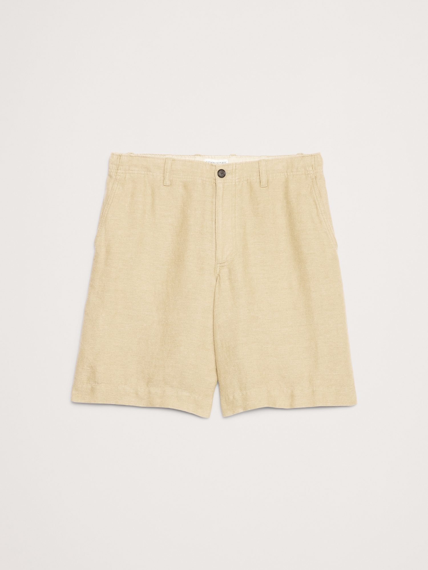 Image number 4 showing, 9.5" Linen-Cotton Pull-On Bermuda Short