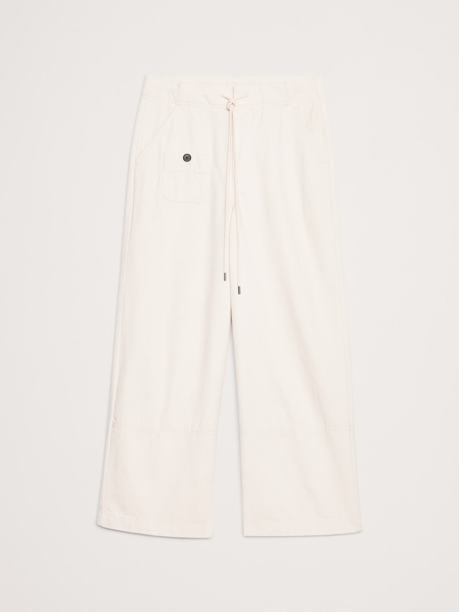 Image number 4 showing, High-Rise Wide-Leg Pull-On Drawstring Pant