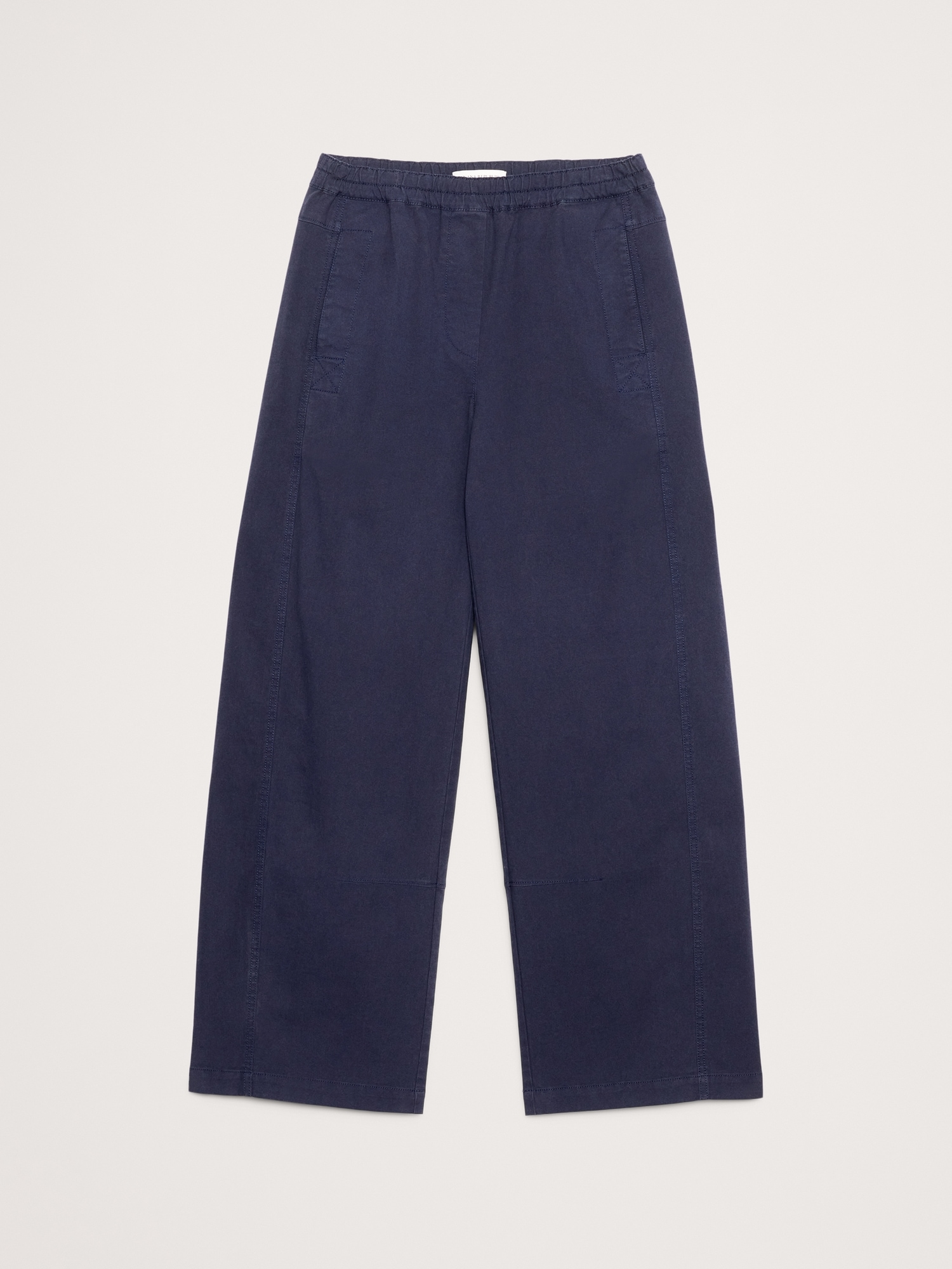 Mid-Rise Relaxed Painter's Pull-On Pant