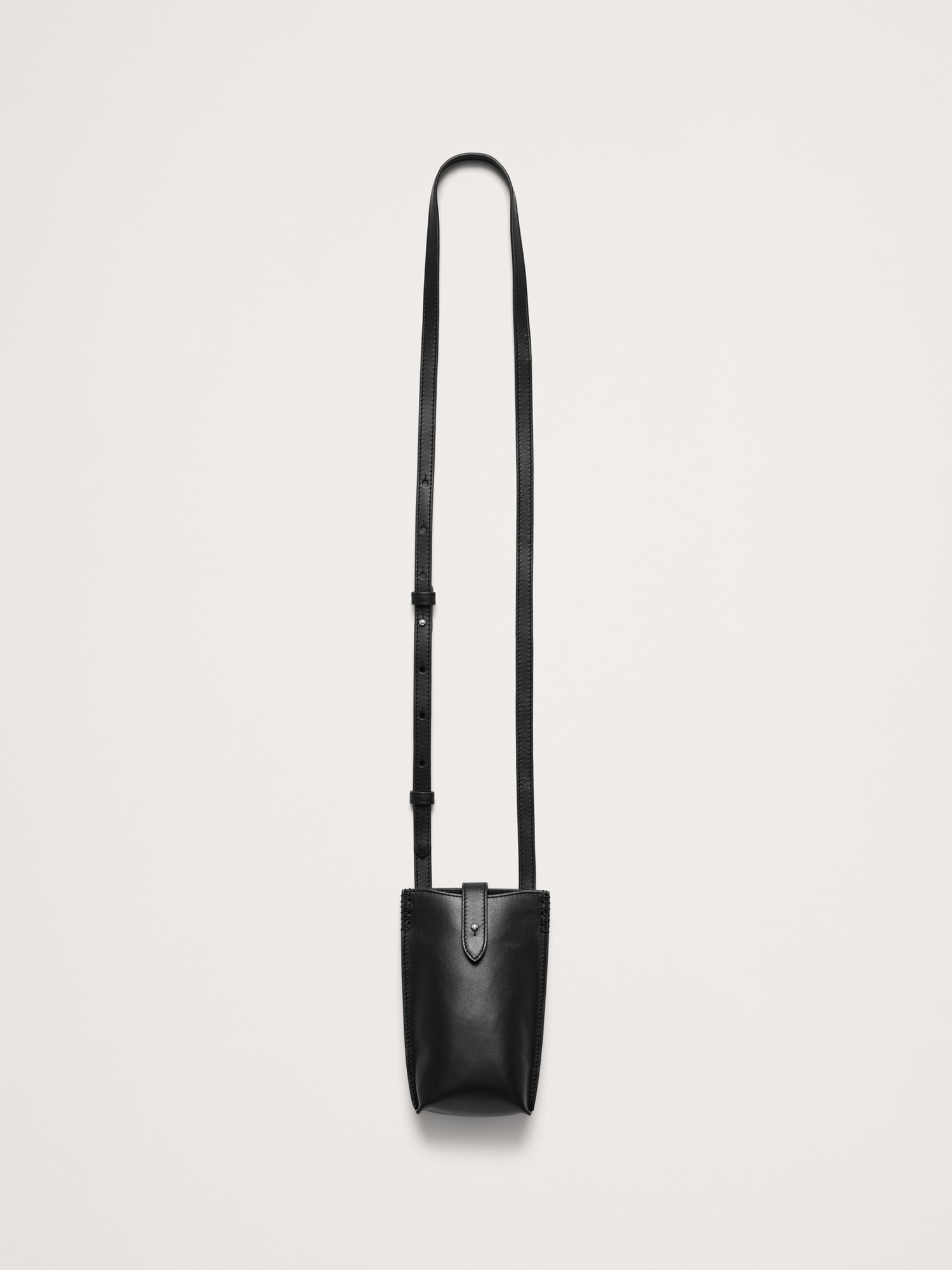 Image number 6 showing, Italian Leather Crossbody Pouch