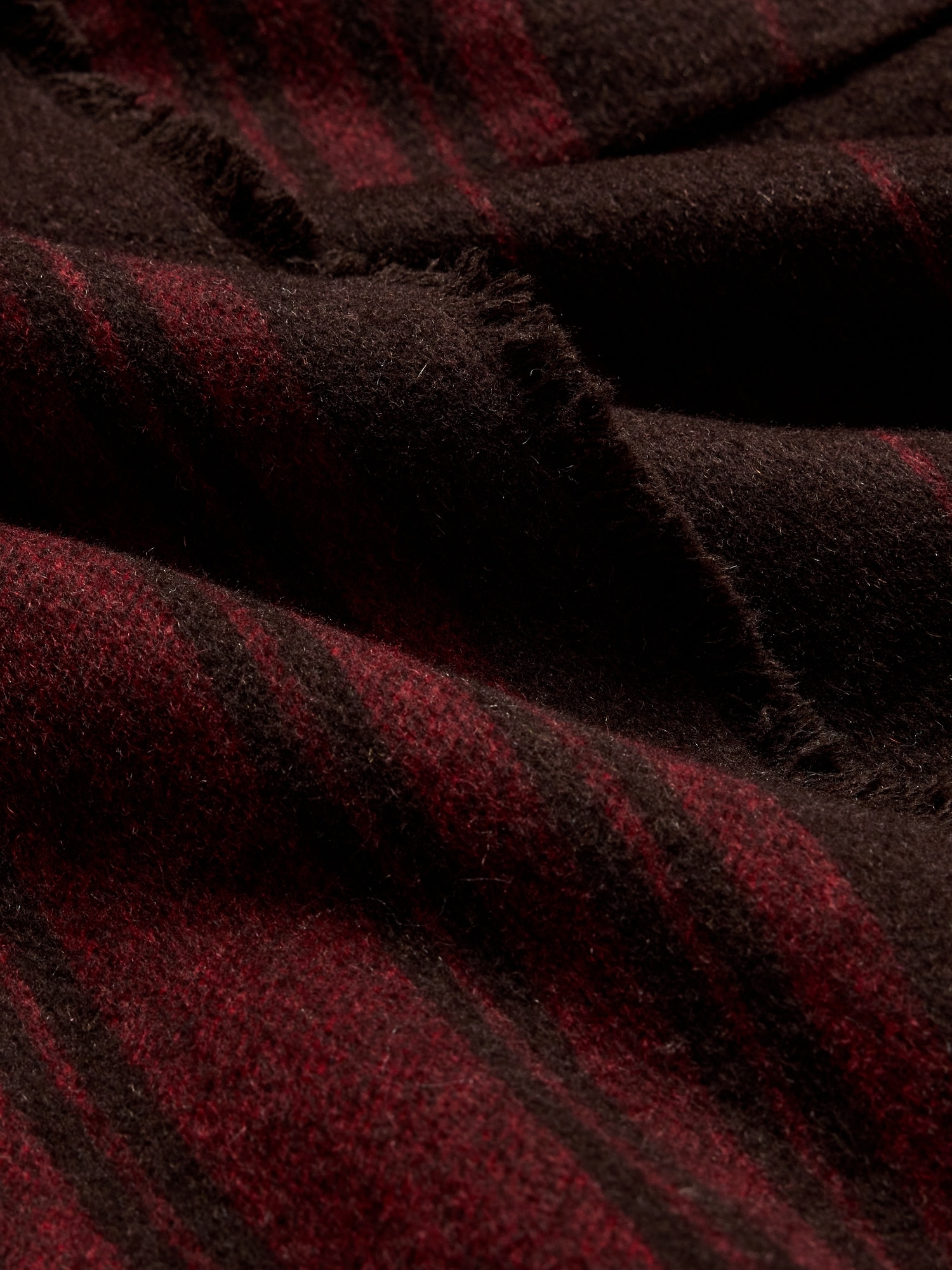 Image number 6 showing, Double-Faced Wool-Blend Parka Coat