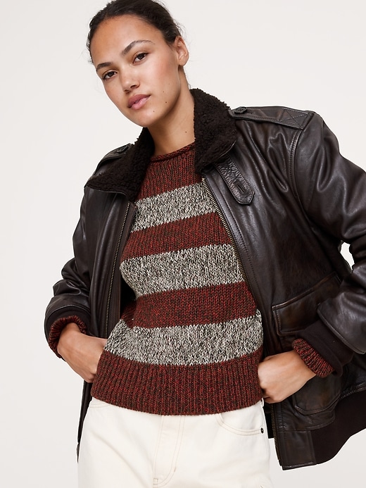 Cotton Roll-Neck Sweater