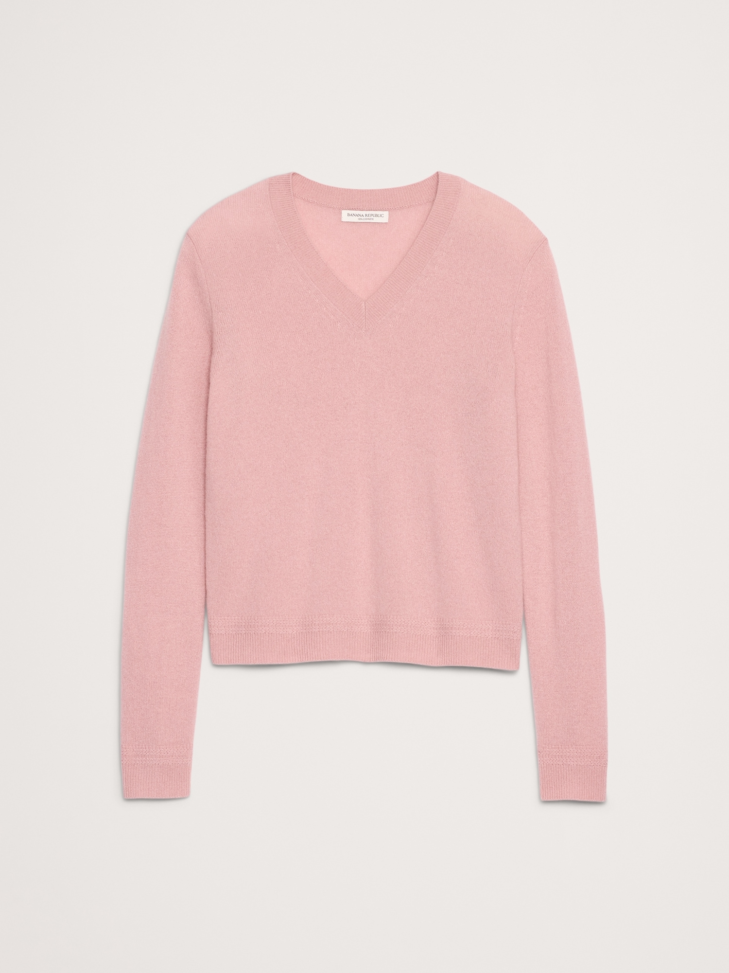 Image number 4 showing, Lightweight Cashmere V-Neck Sweater