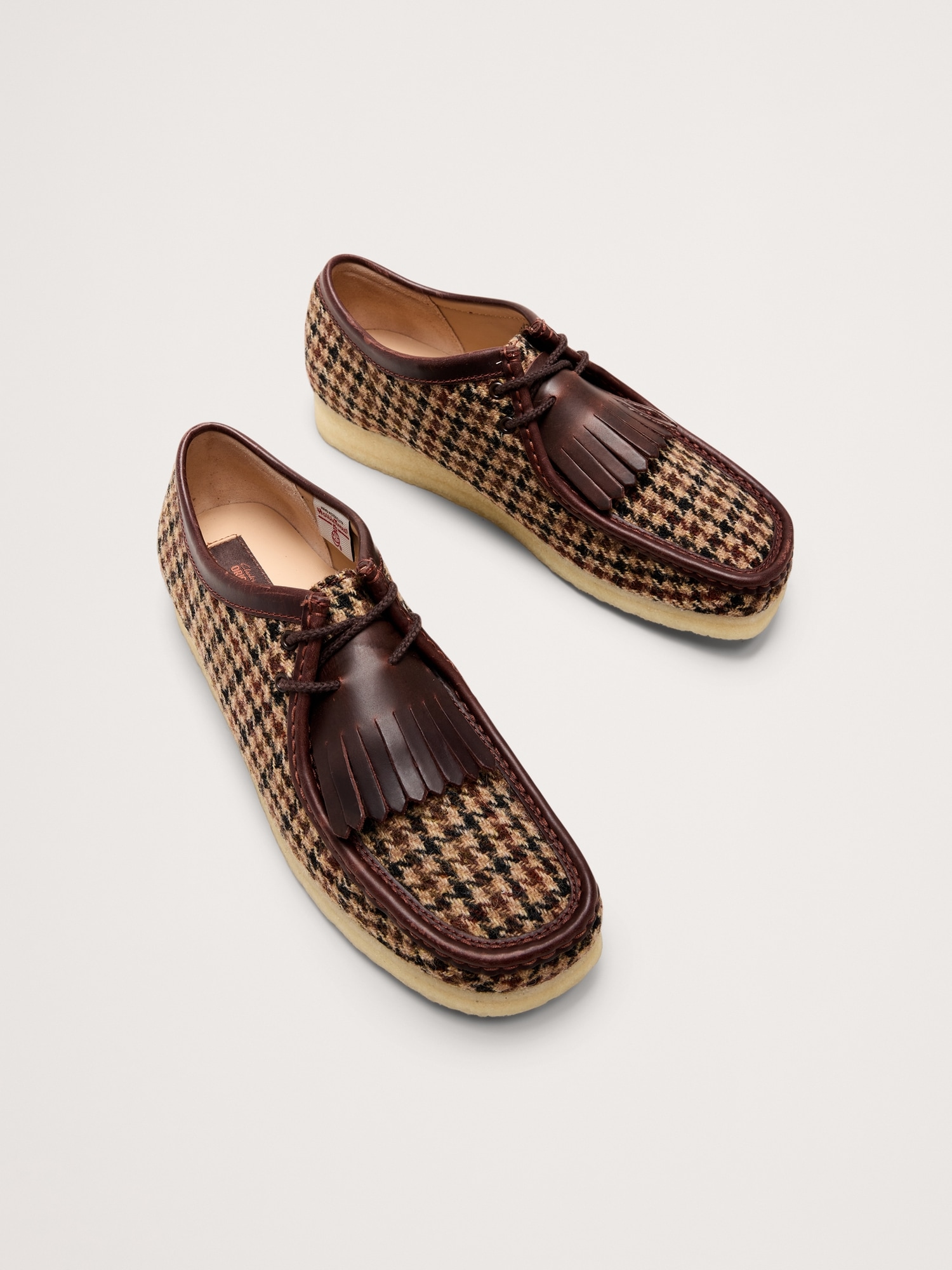 Image number 3 showing, Harris Tweed Wallabee Shoe by Clark's Originals