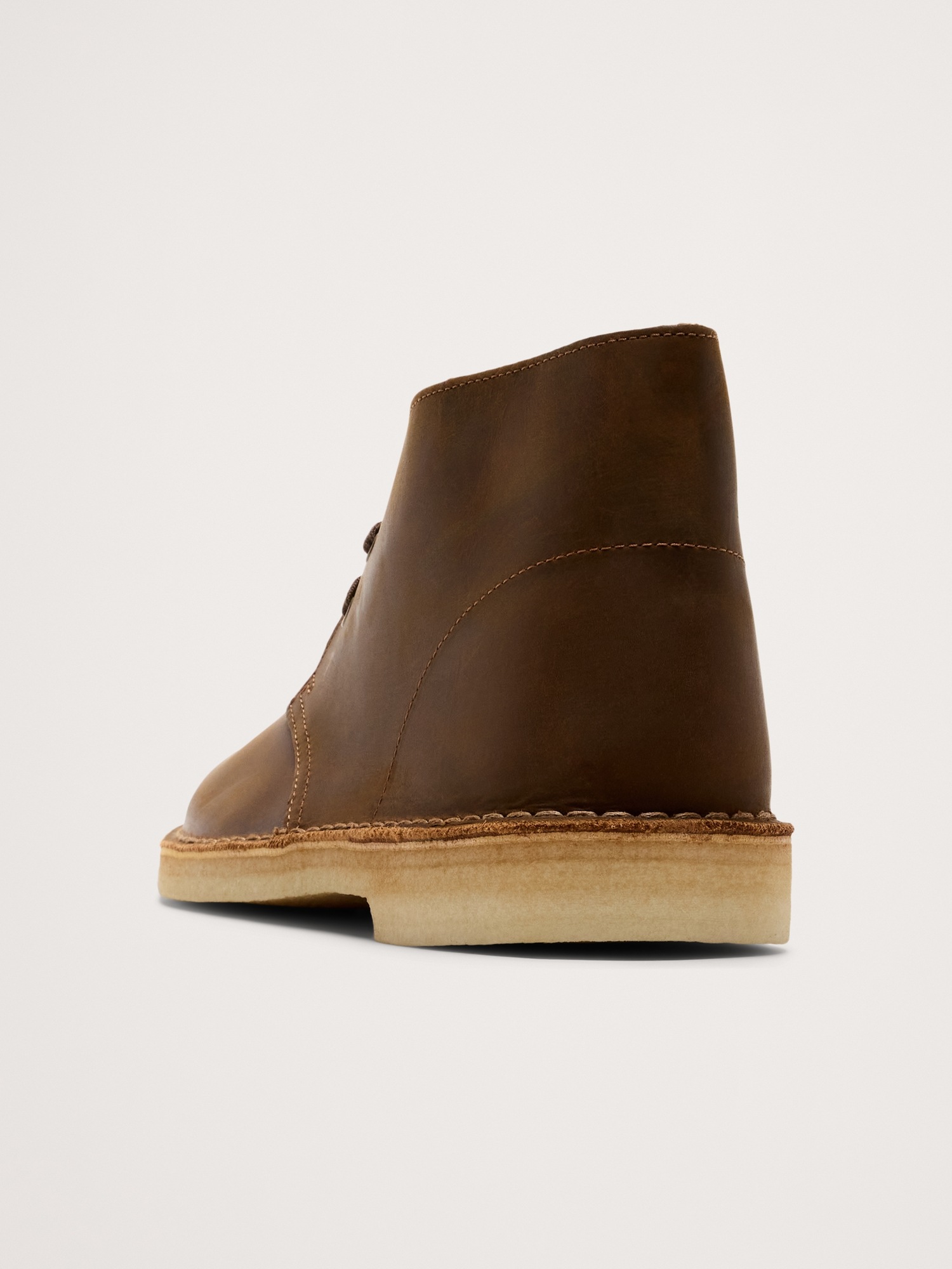 Мужские ботинки Banana Republic Desert Boot by Clark's Originals, цвет: Коричневый кожаный — фото 3