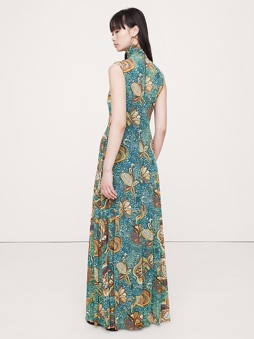 Mesh Maxi Dress
