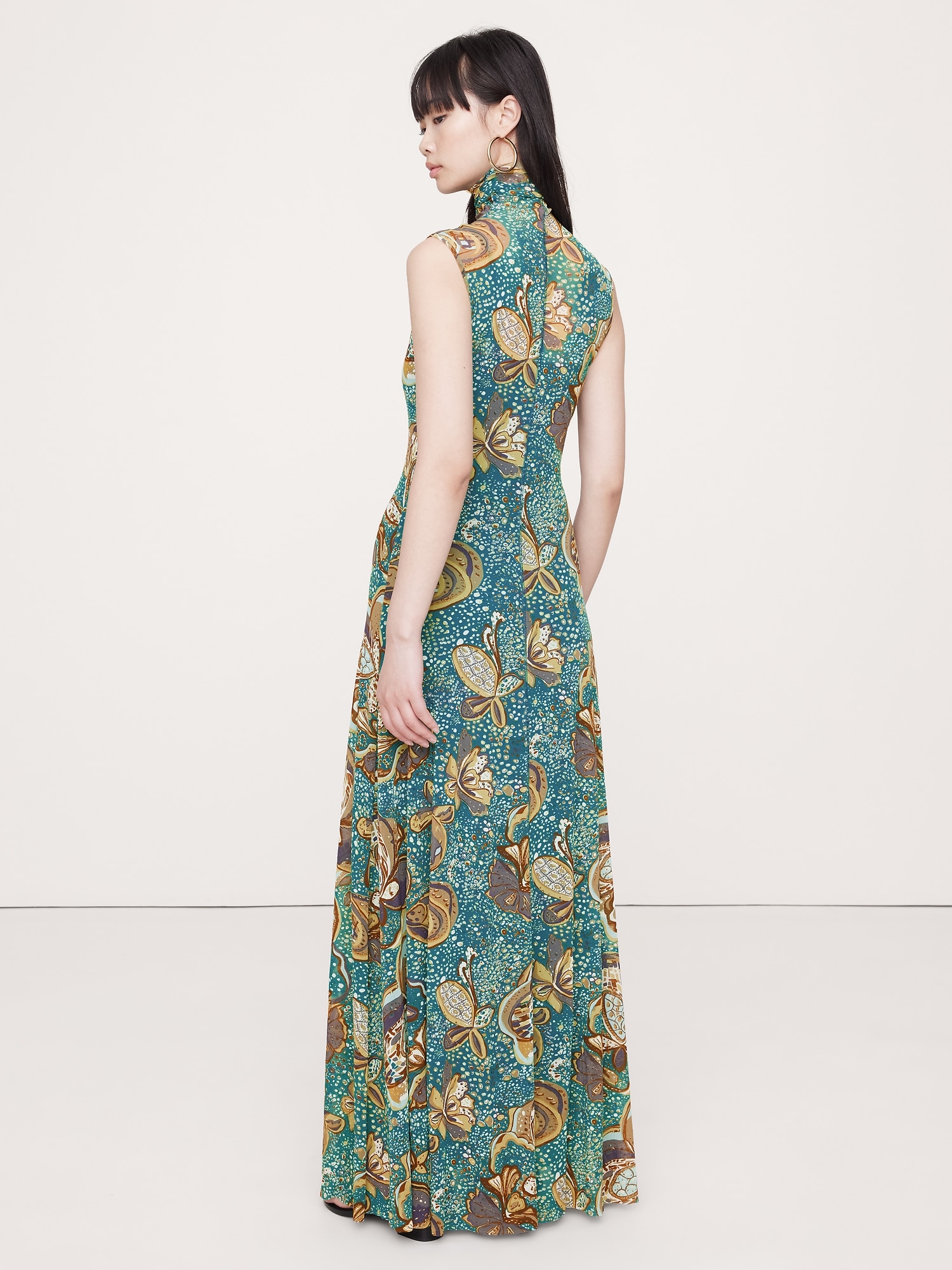 Image number 2 showing, Mesh Maxi Dress