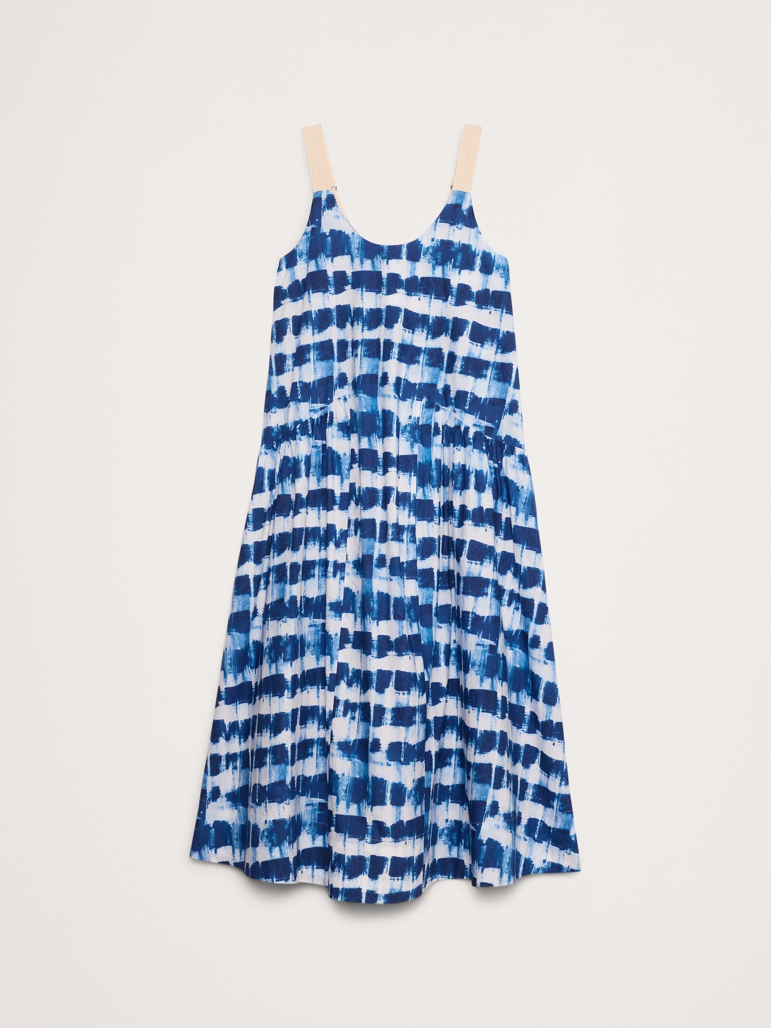 Image number 8 showing, Cotton Poplin Swing Maxi Dress