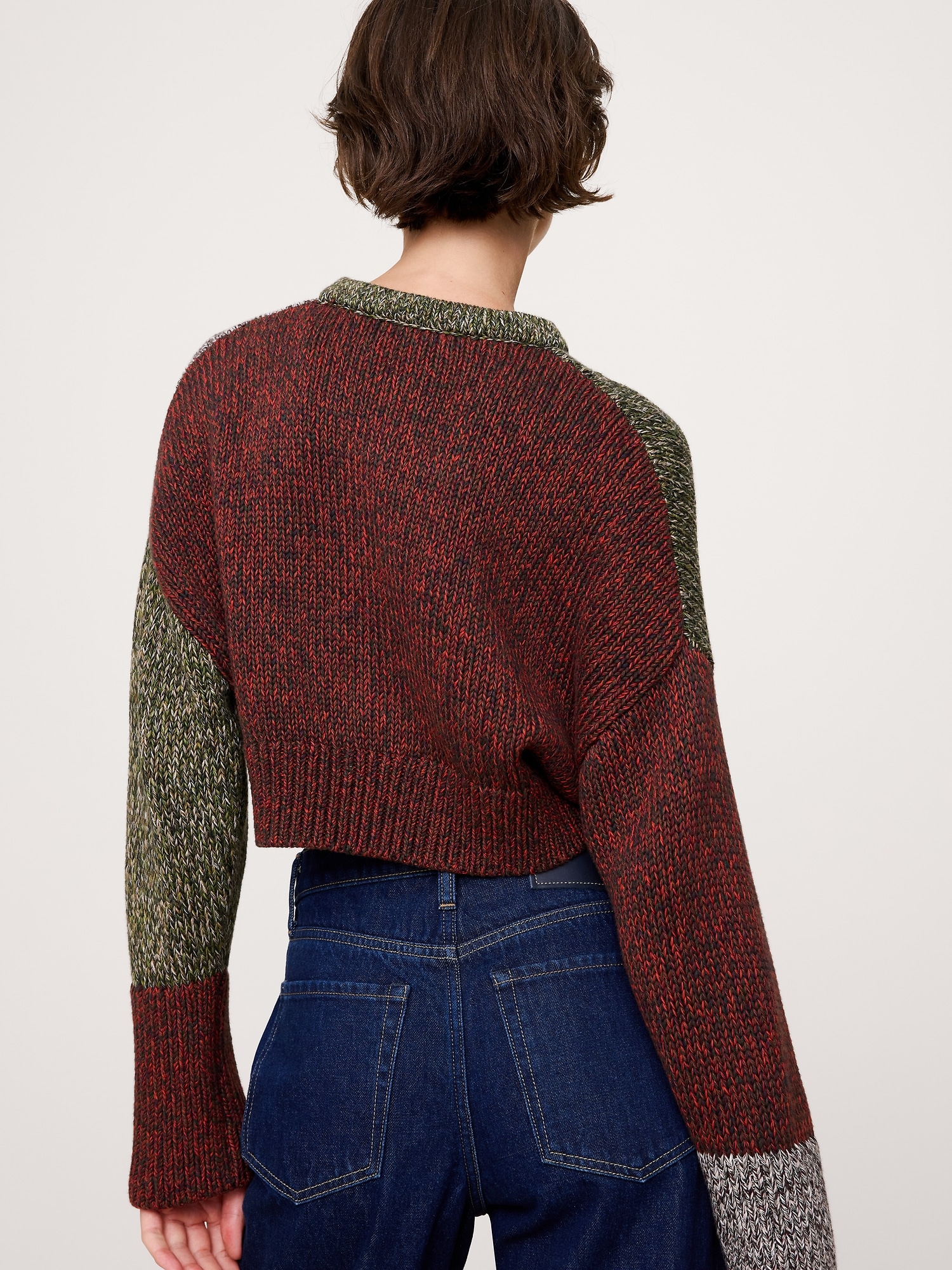 Image number 8 showing, Cotton Cropped Cardigan
