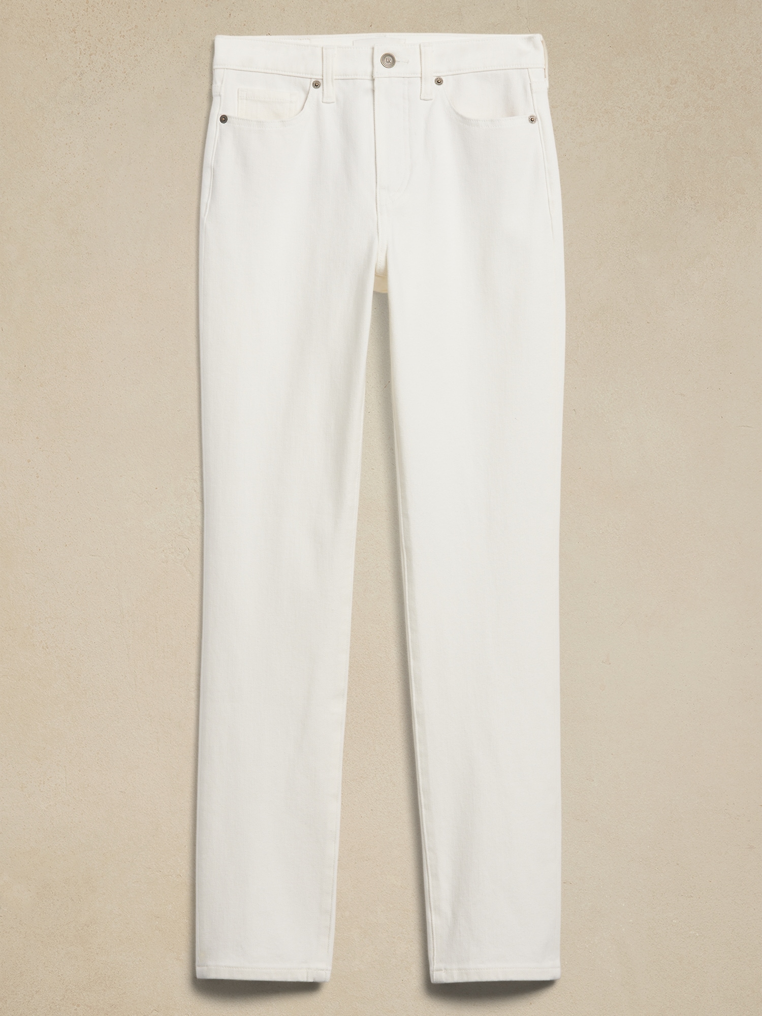 The Slim Jean - White
