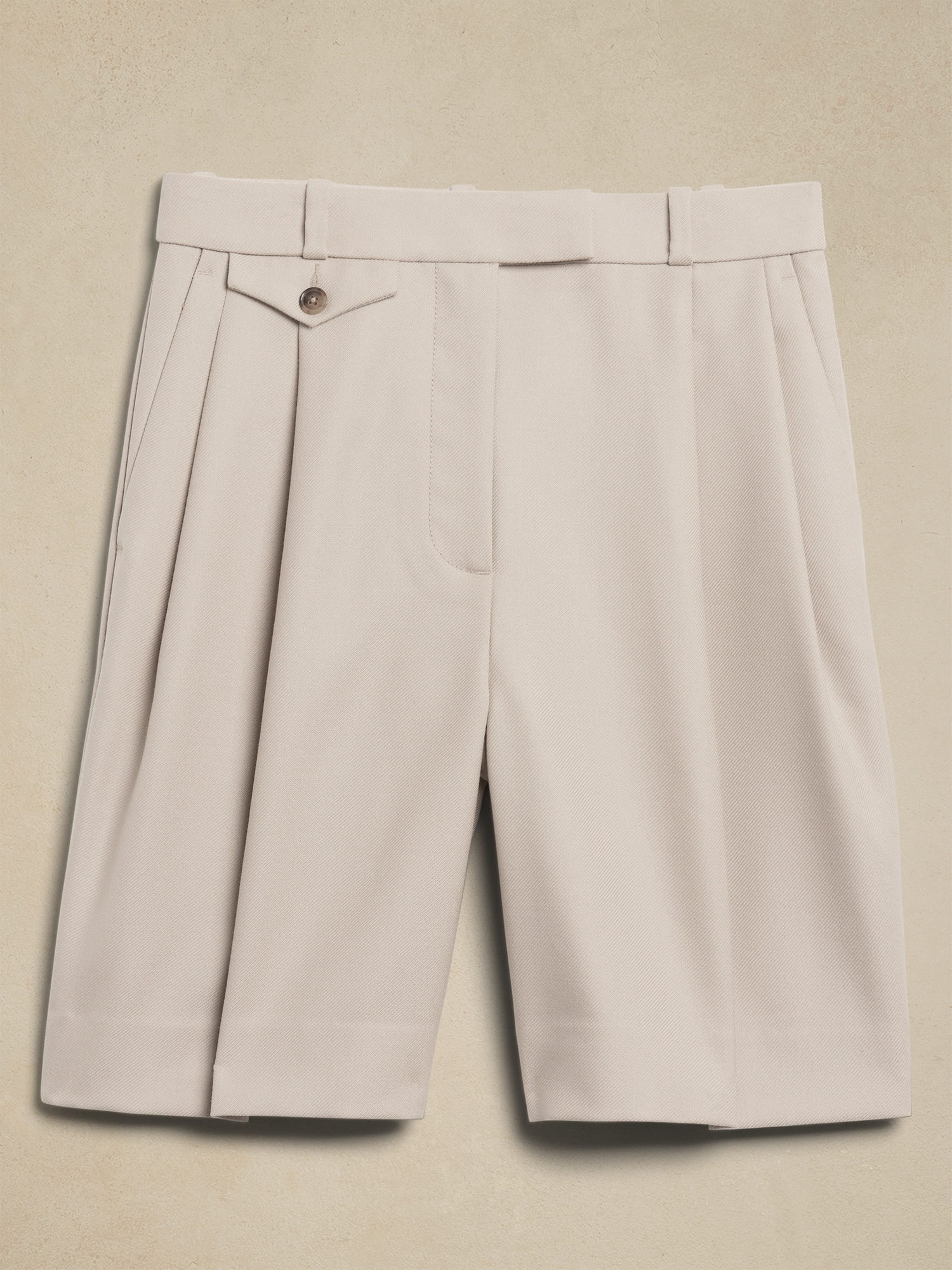 Lido Italian Wool Bermuda Short