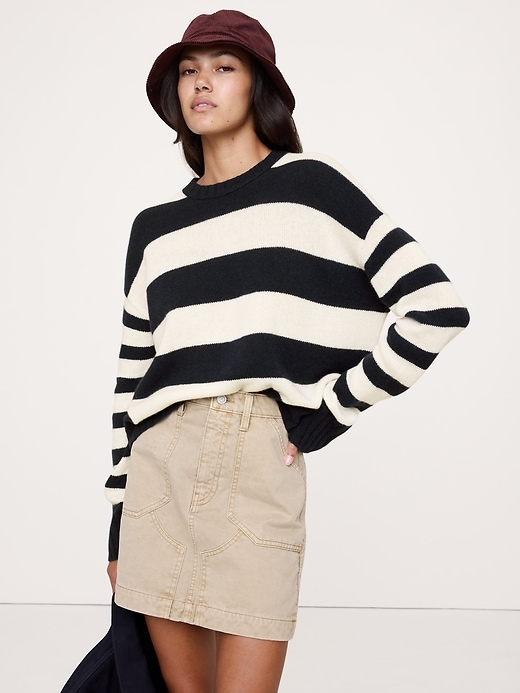 Lightweight Cashmere Low V-Neck Sweater