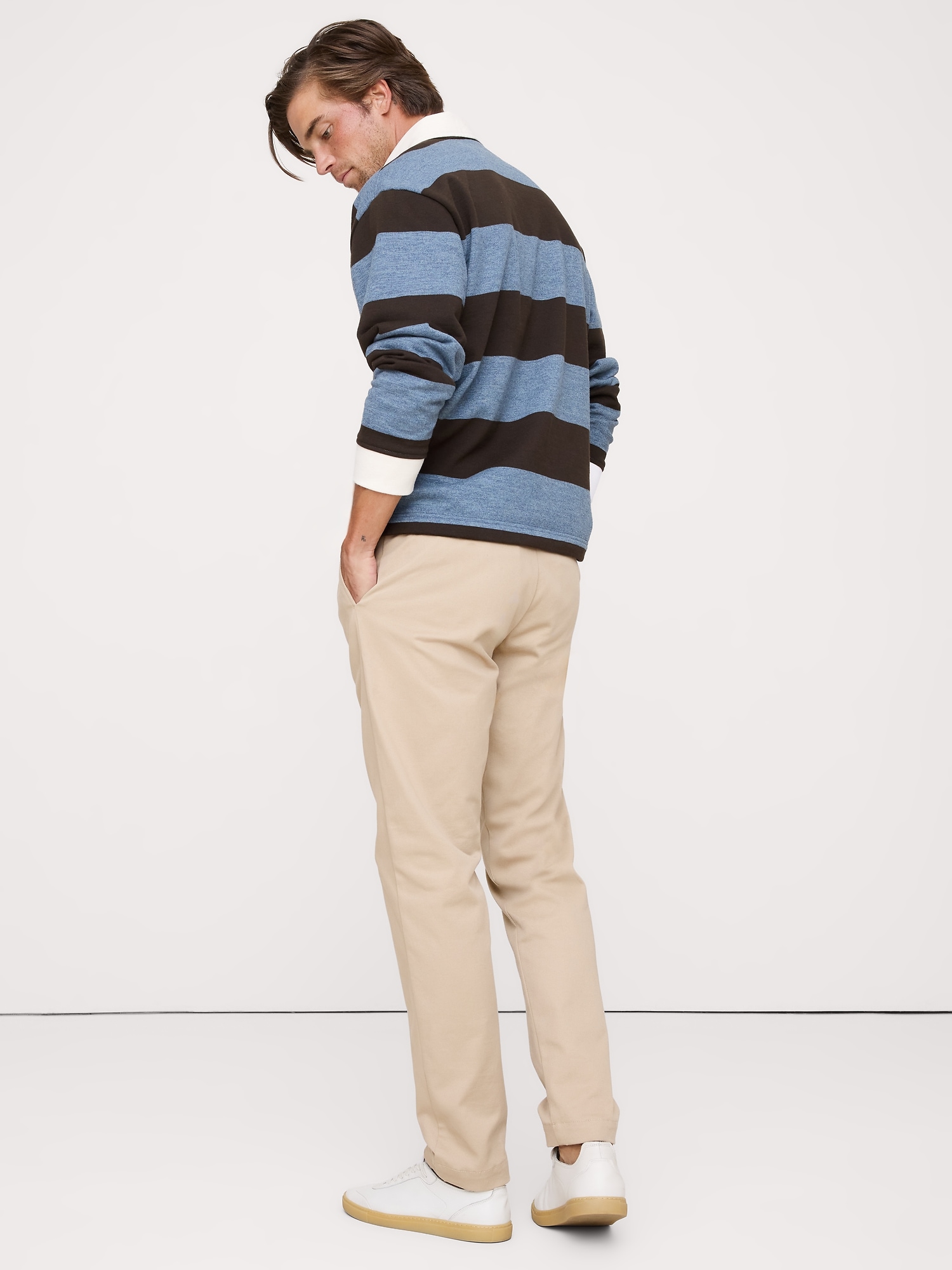 Image number 2 showing, Athletic Italian-Stretch Chino