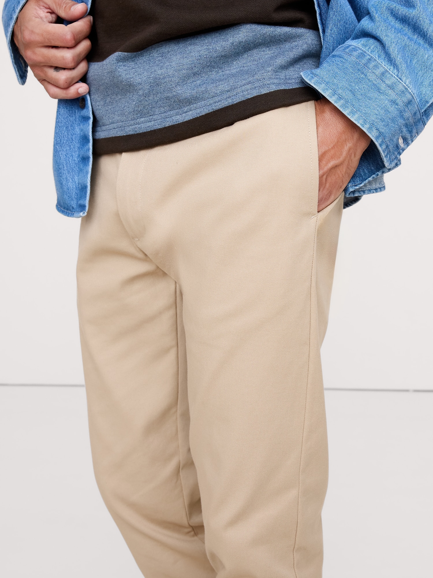 Image number 3 showing, Athletic Italian-Stretch Chino