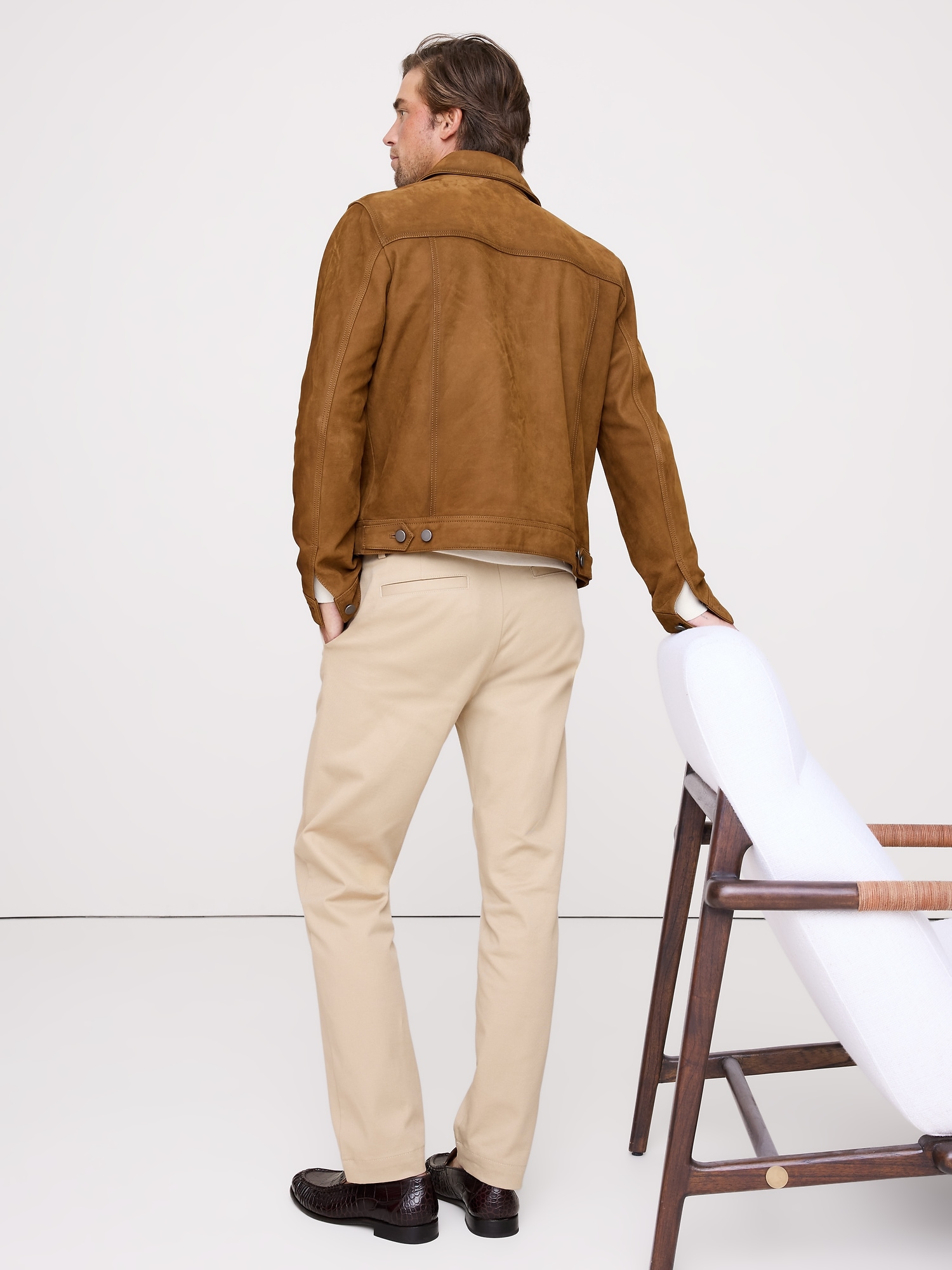 Image number 2 showing, Slim Italian-Stretch Chino