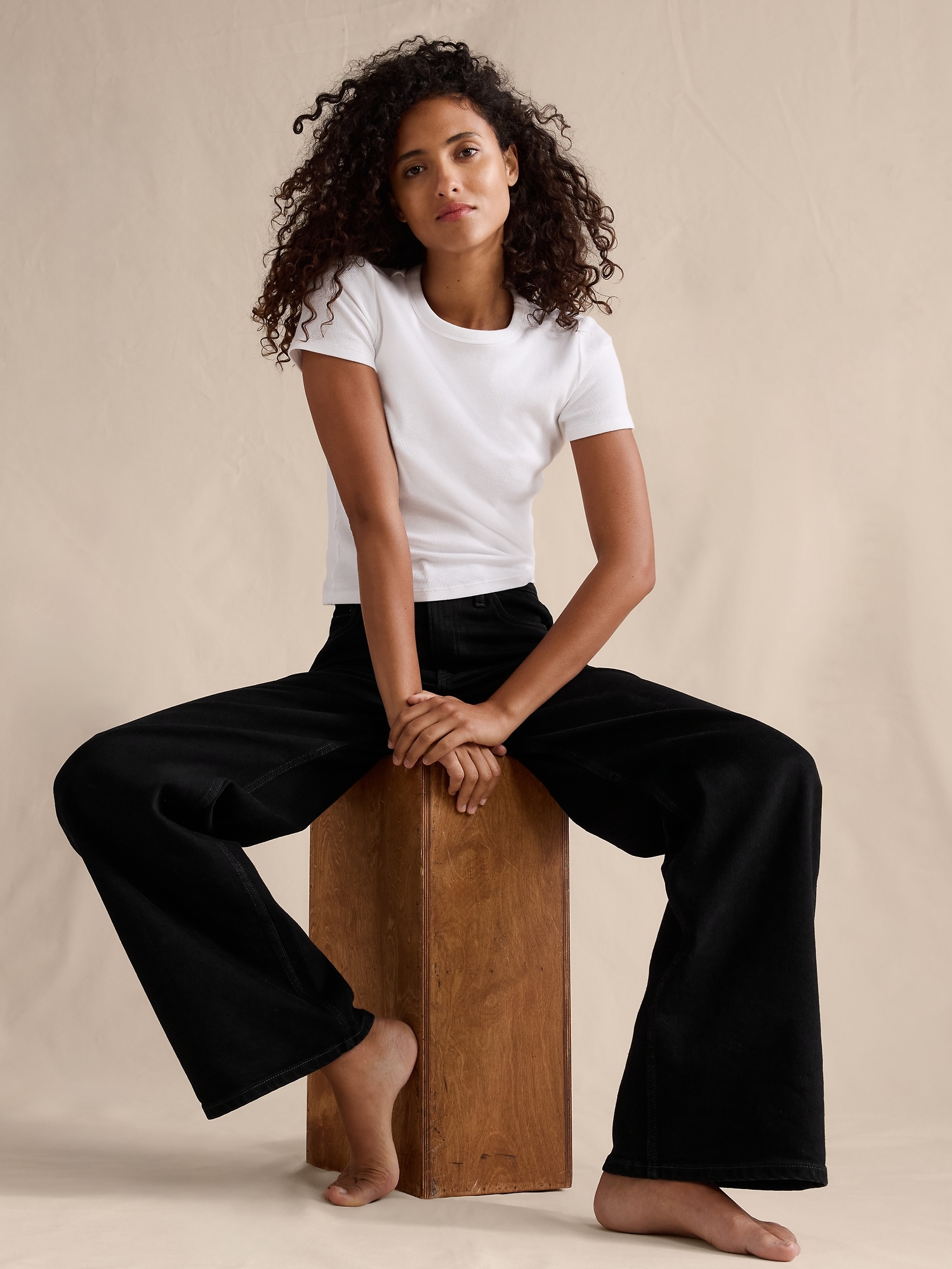 Image number 5 showing, THE ICON CLASSIC WIDE-LEG JEAN