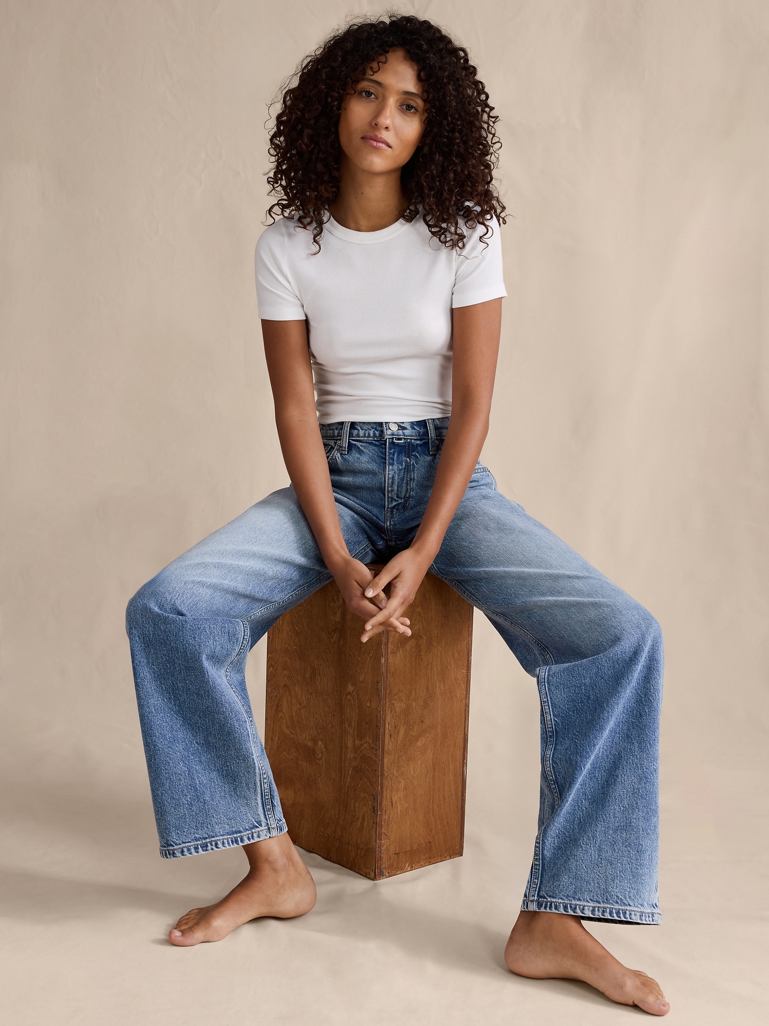 Image number 4 showing, Mid-Rise 90s Loose Jean