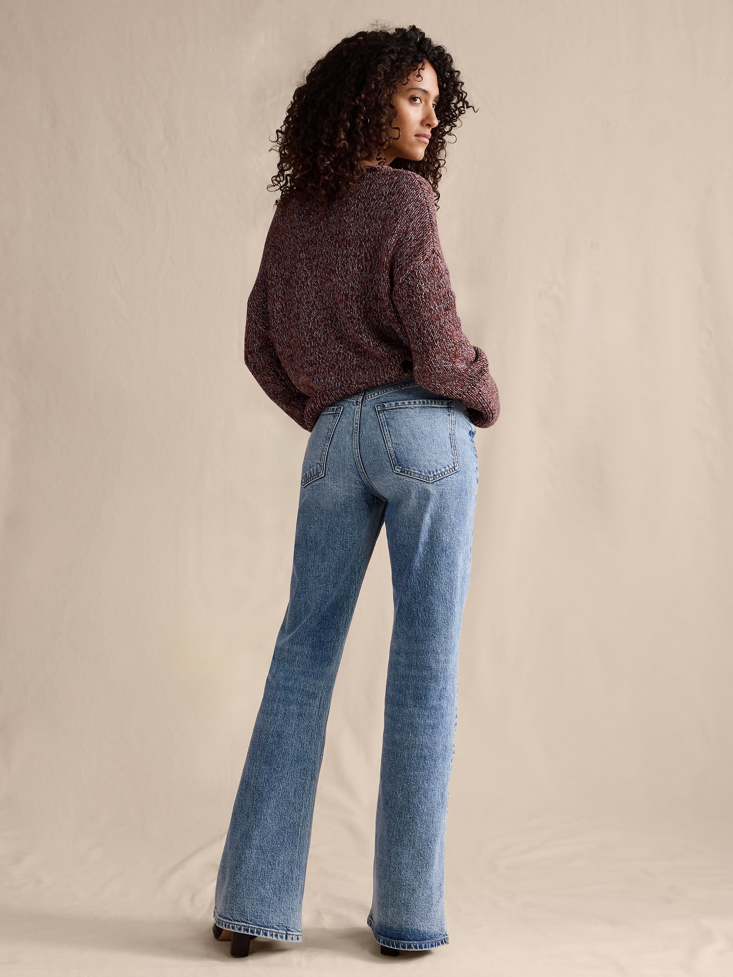 Image number 3 showing, HIGH-RISE BOOTCUT JEAN