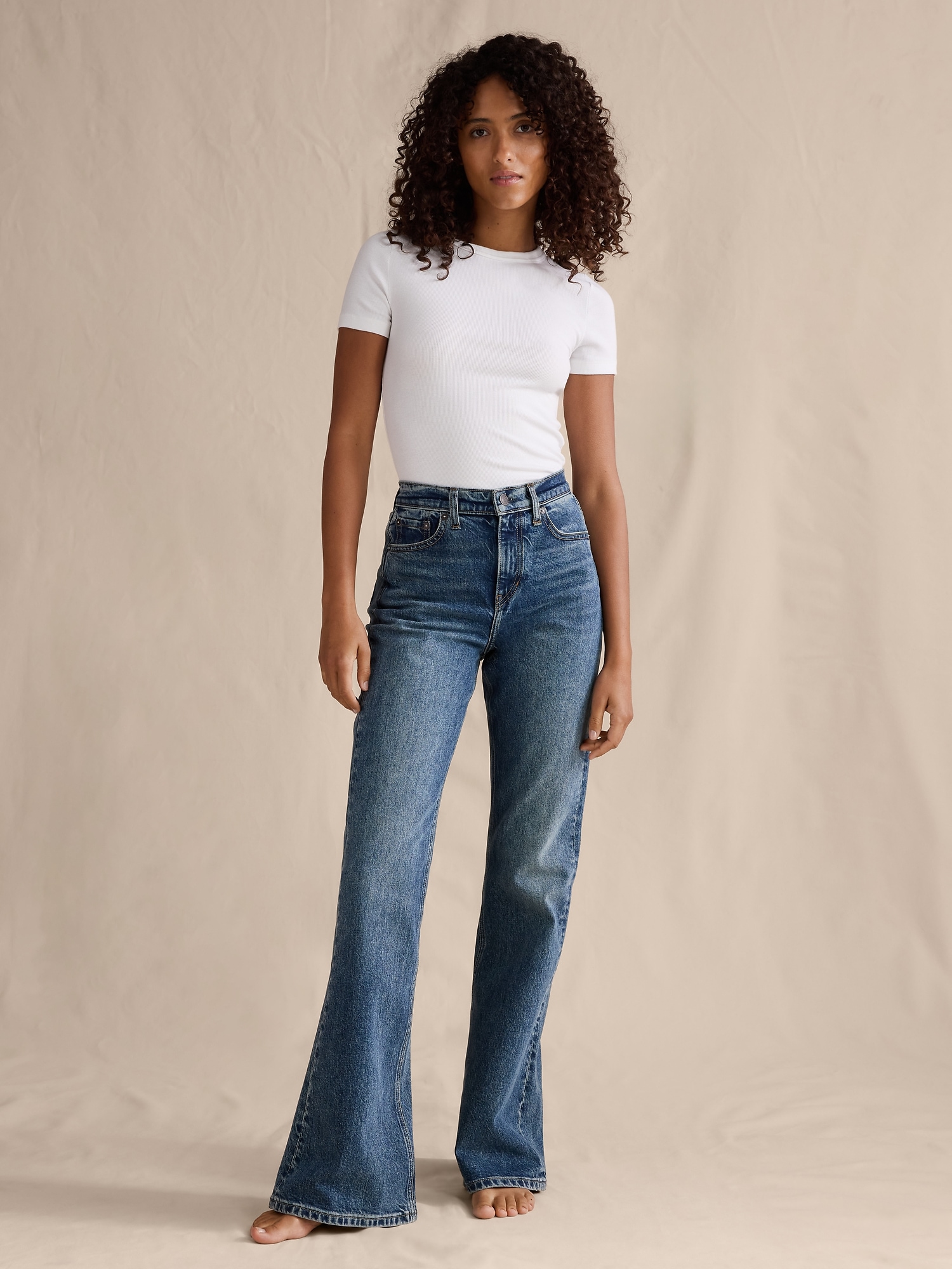 Image number 5 showing, HIGH-RISE BOOTCUT JEAN