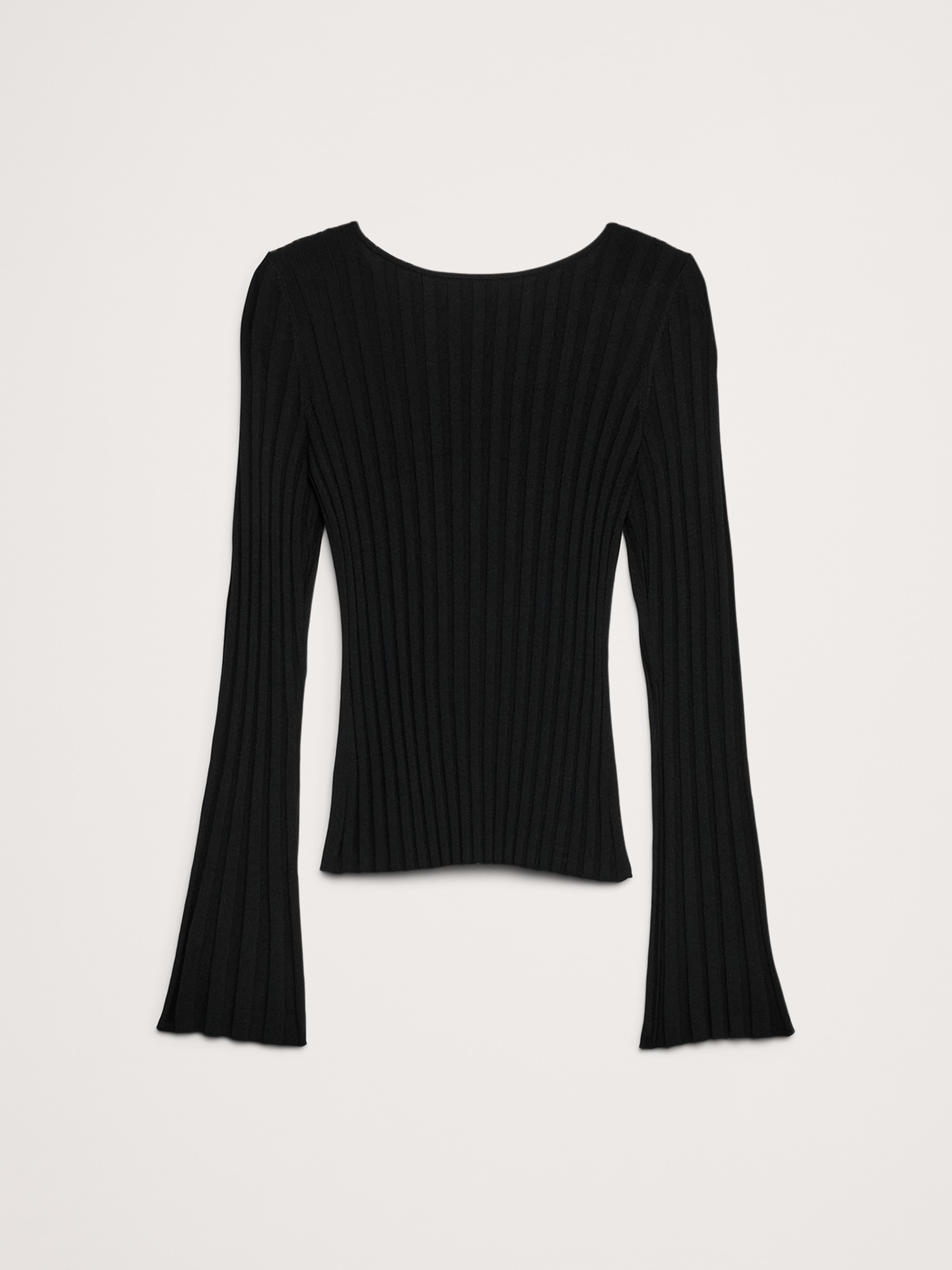 Image number 4 showing, SCULPTED RIBBED BACKLESS TOP