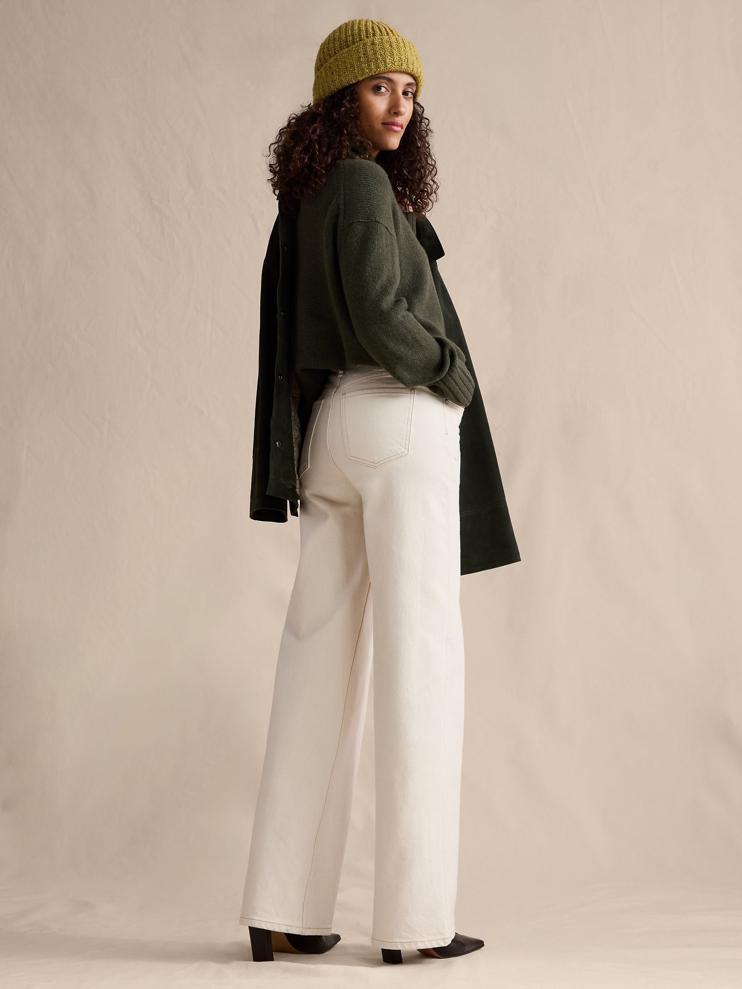 Image number 2 showing, THE ICON CLASSIC WIDE-LEG JEAN