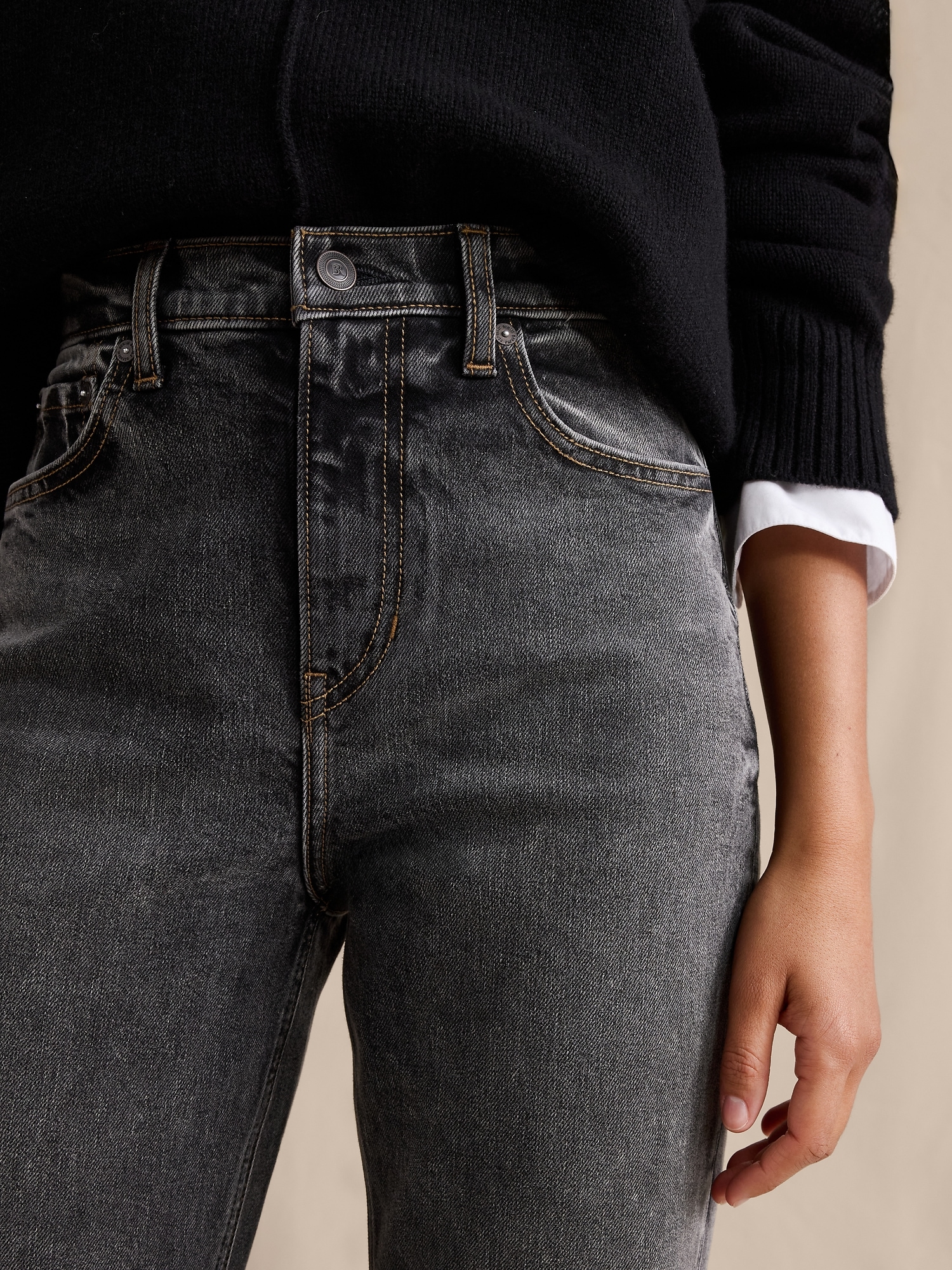 Image number 4 showing, High-Rise Bootcut Jean