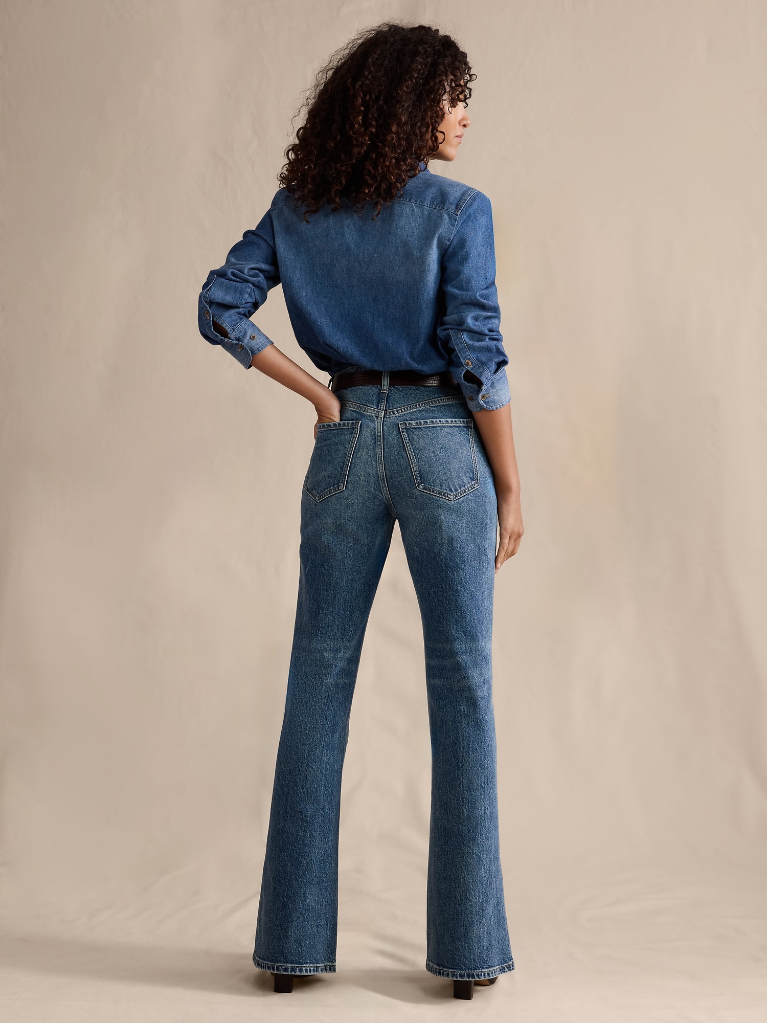 Image number 8 showing, HIGH-RISE BOOTCUT JEAN