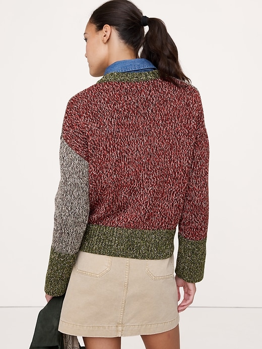 Cotton V-Neck Sweater