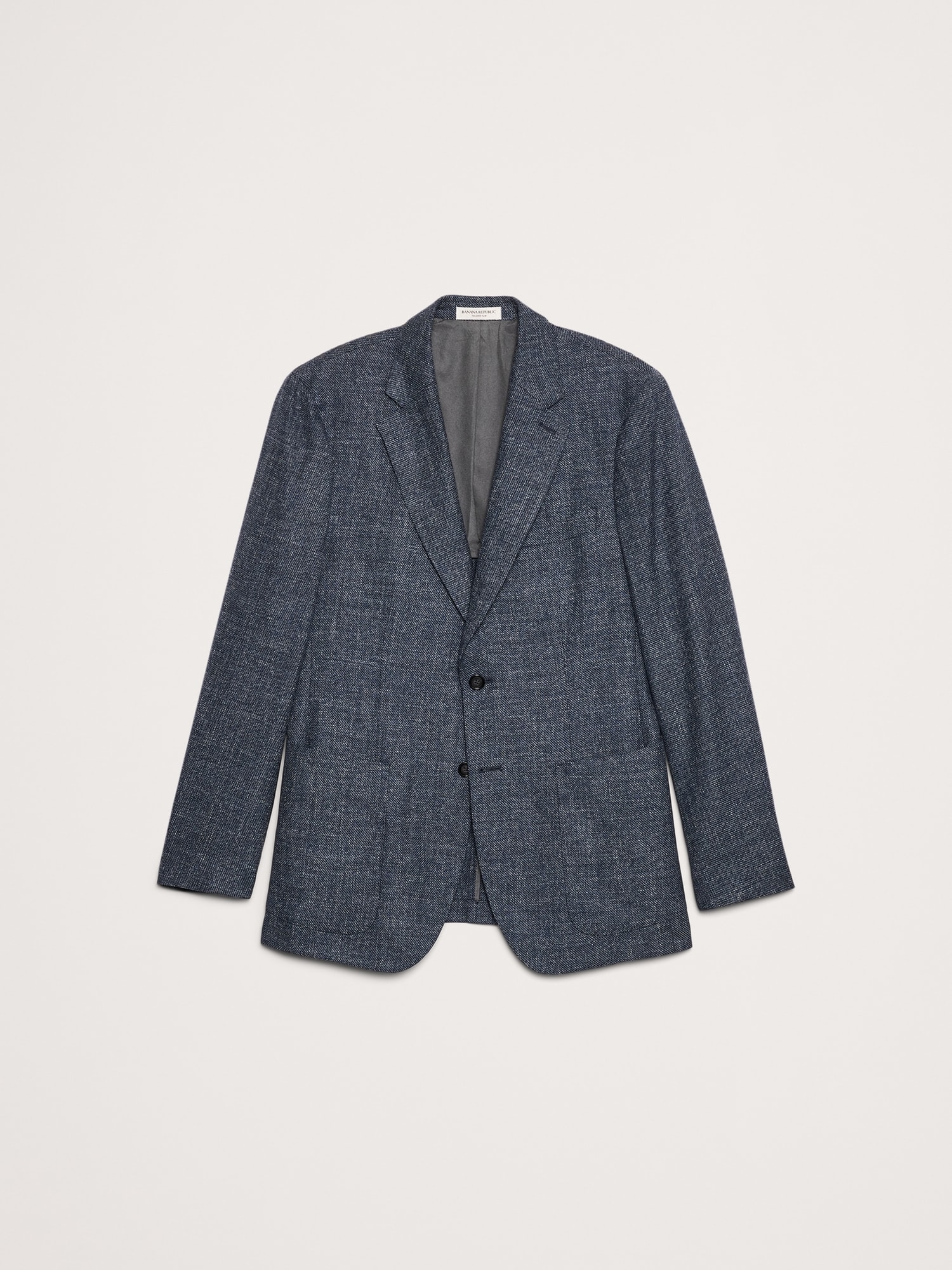Image number 4 showing, ITALIAN COTTON-WOOL TWEED SUIT JACKET