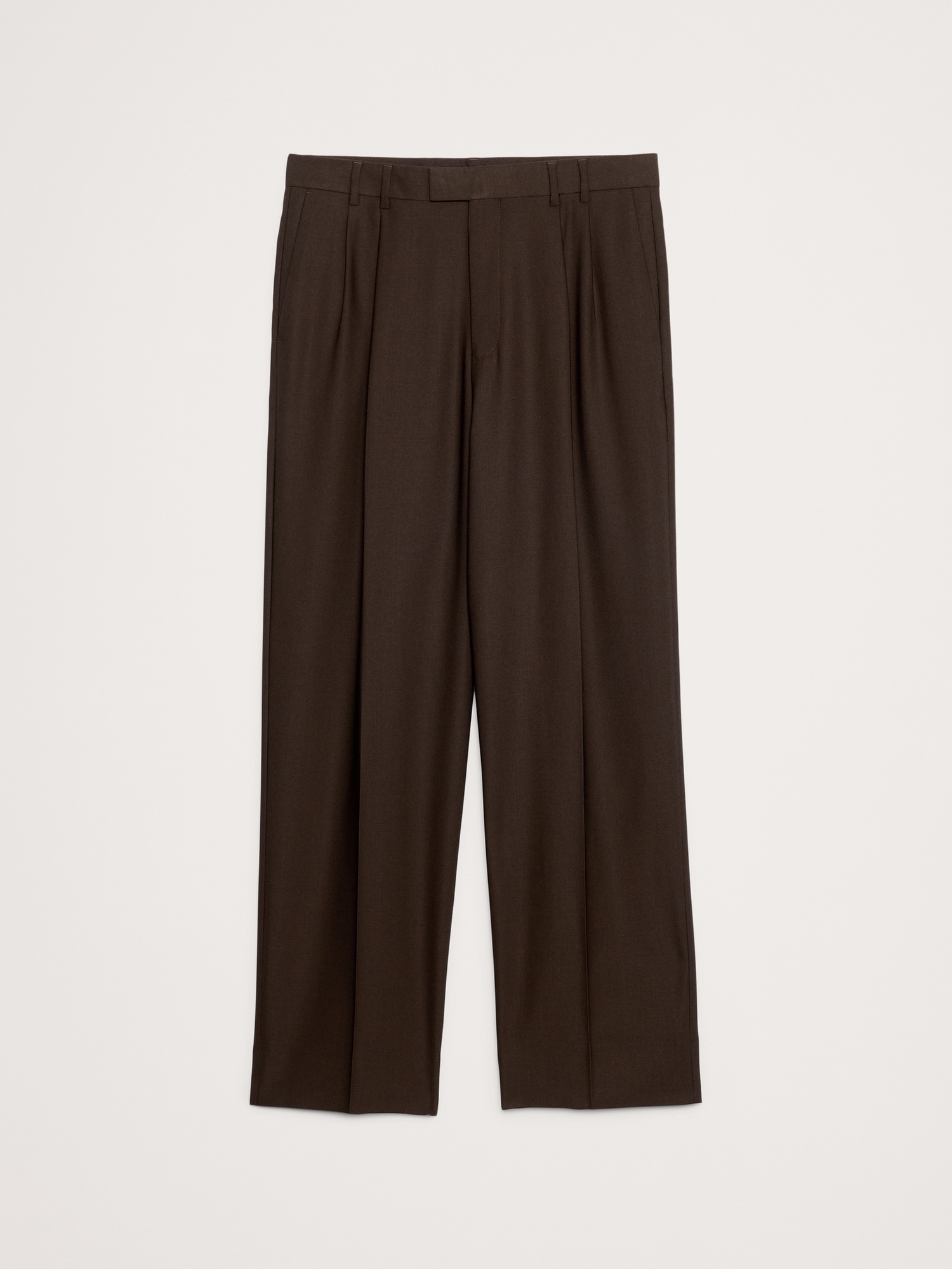 Image number 4 showing, Relaxed Italian Barathea Pleated Tuxedo Pant
