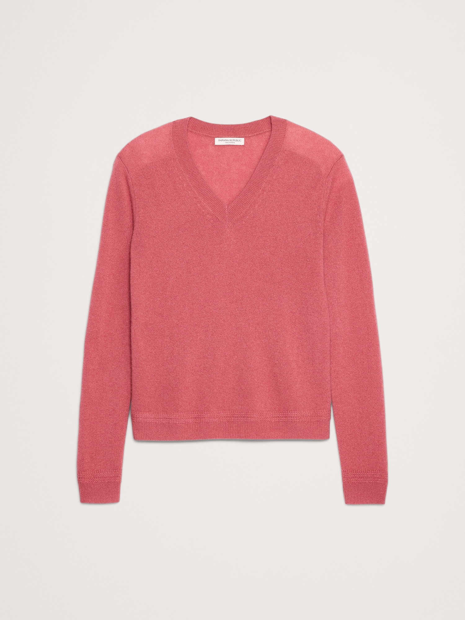 Image number 4 showing, Lightweight Cashmere V-Neck Sweater