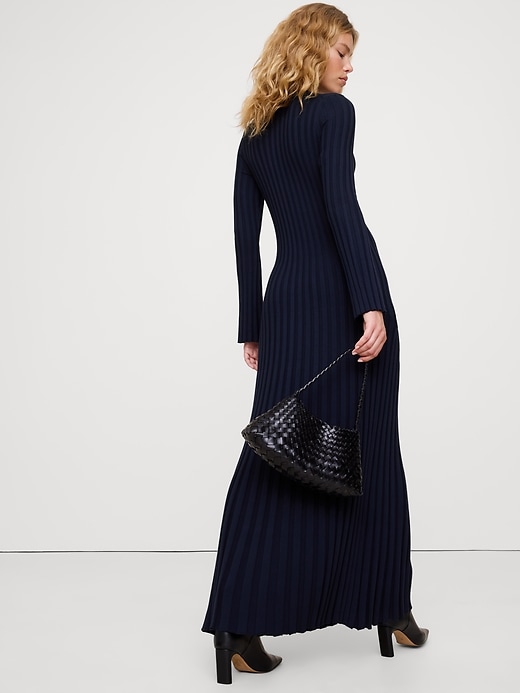 chinese dress ladies Sculpted Stripe Maxi Dress  Banana Republic