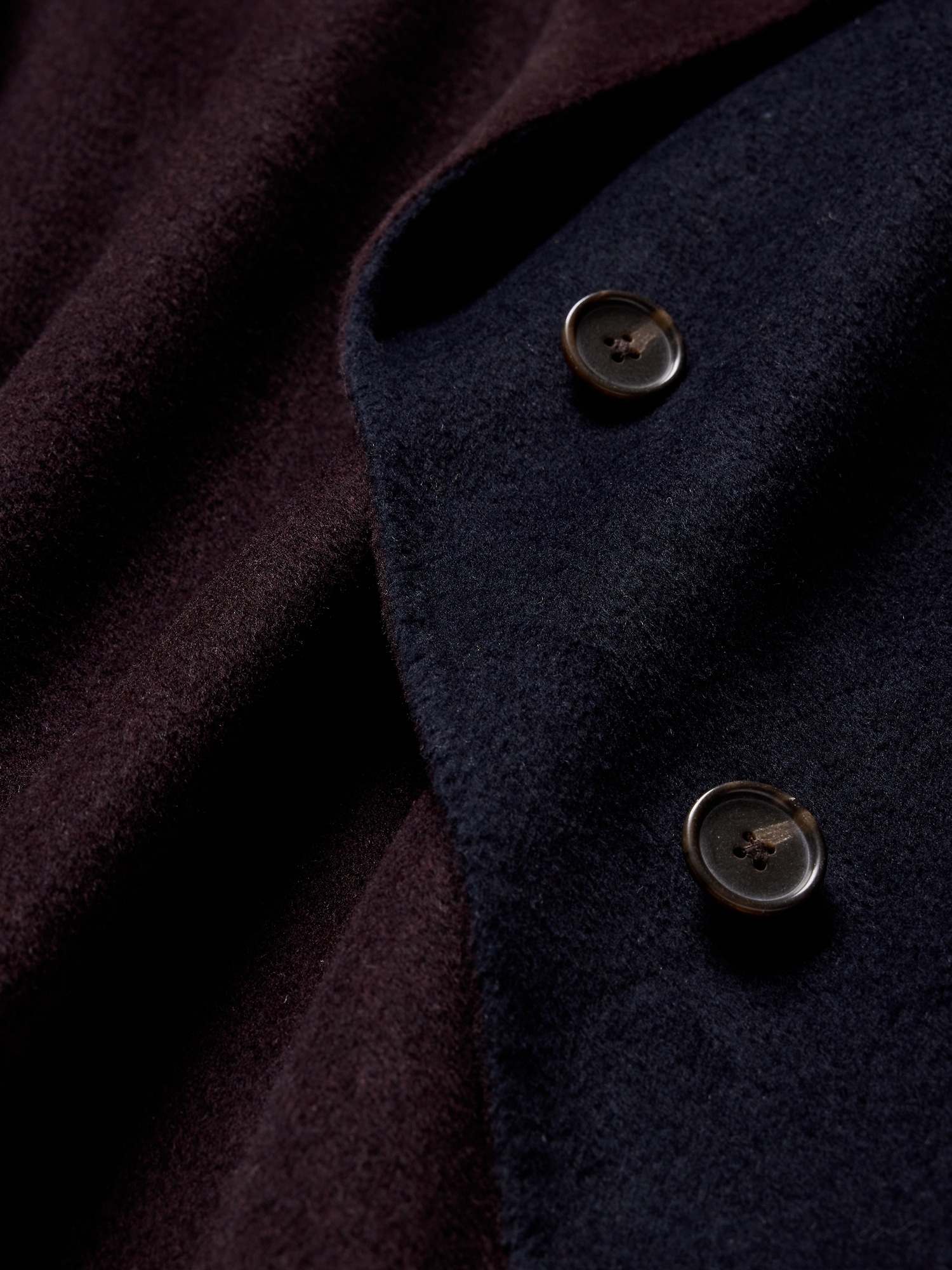 Image number 6 showing, Reversible Double-Faced Top Coat