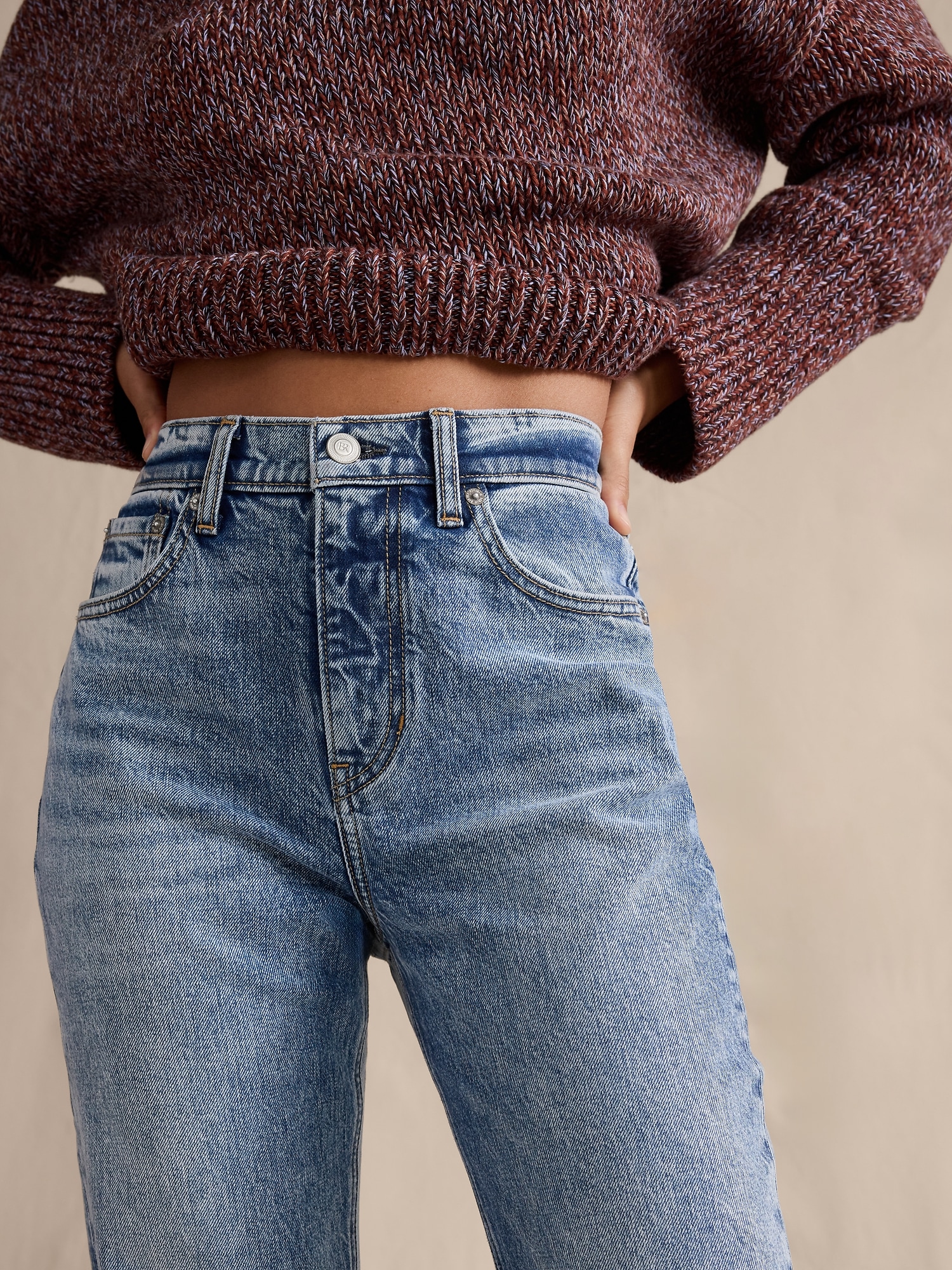 Image number 4 showing, HIGH-RISE BOOTCUT JEAN