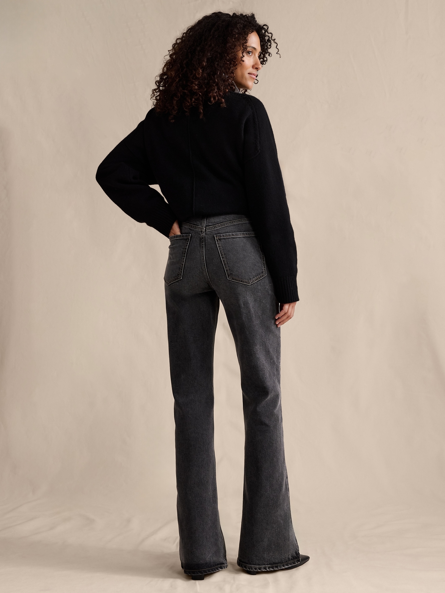 Image number 3 showing, High-Rise Bootcut Jean