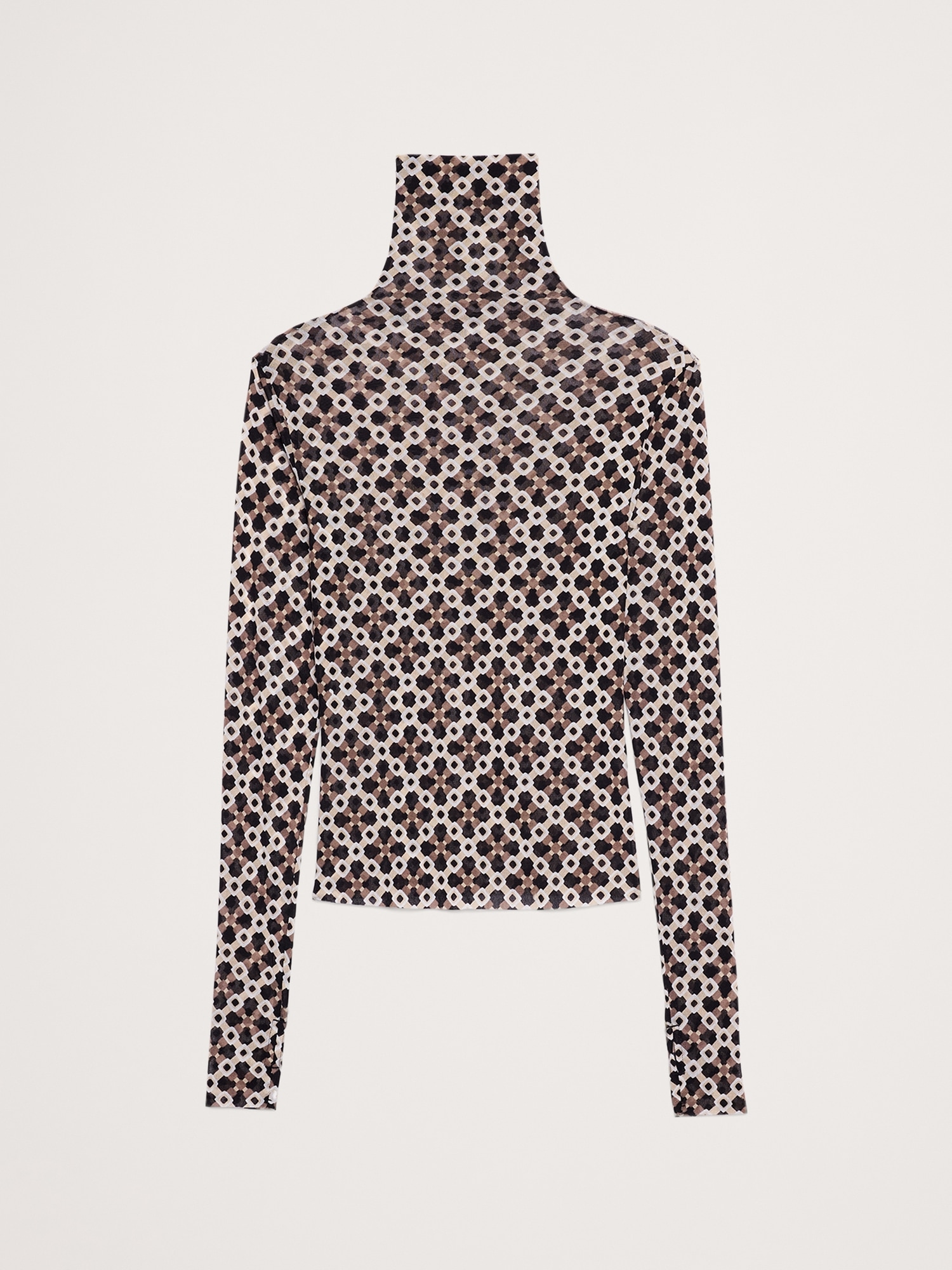 Image number 4 showing, Mesh Turtleneck Top