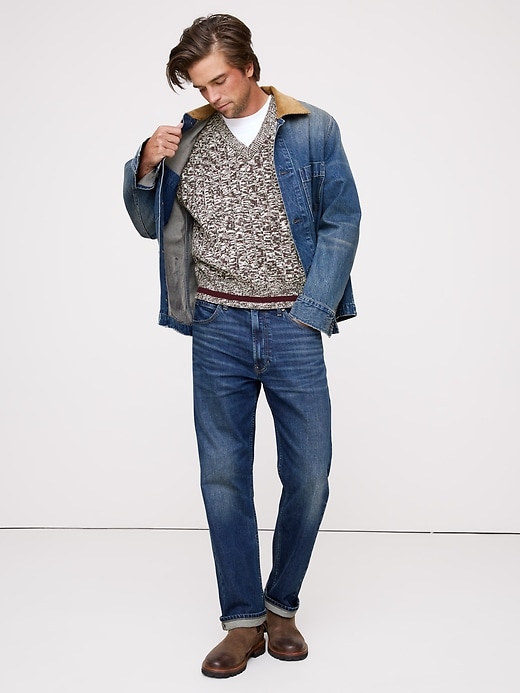 Marled Merino-Blend Sweater Vest