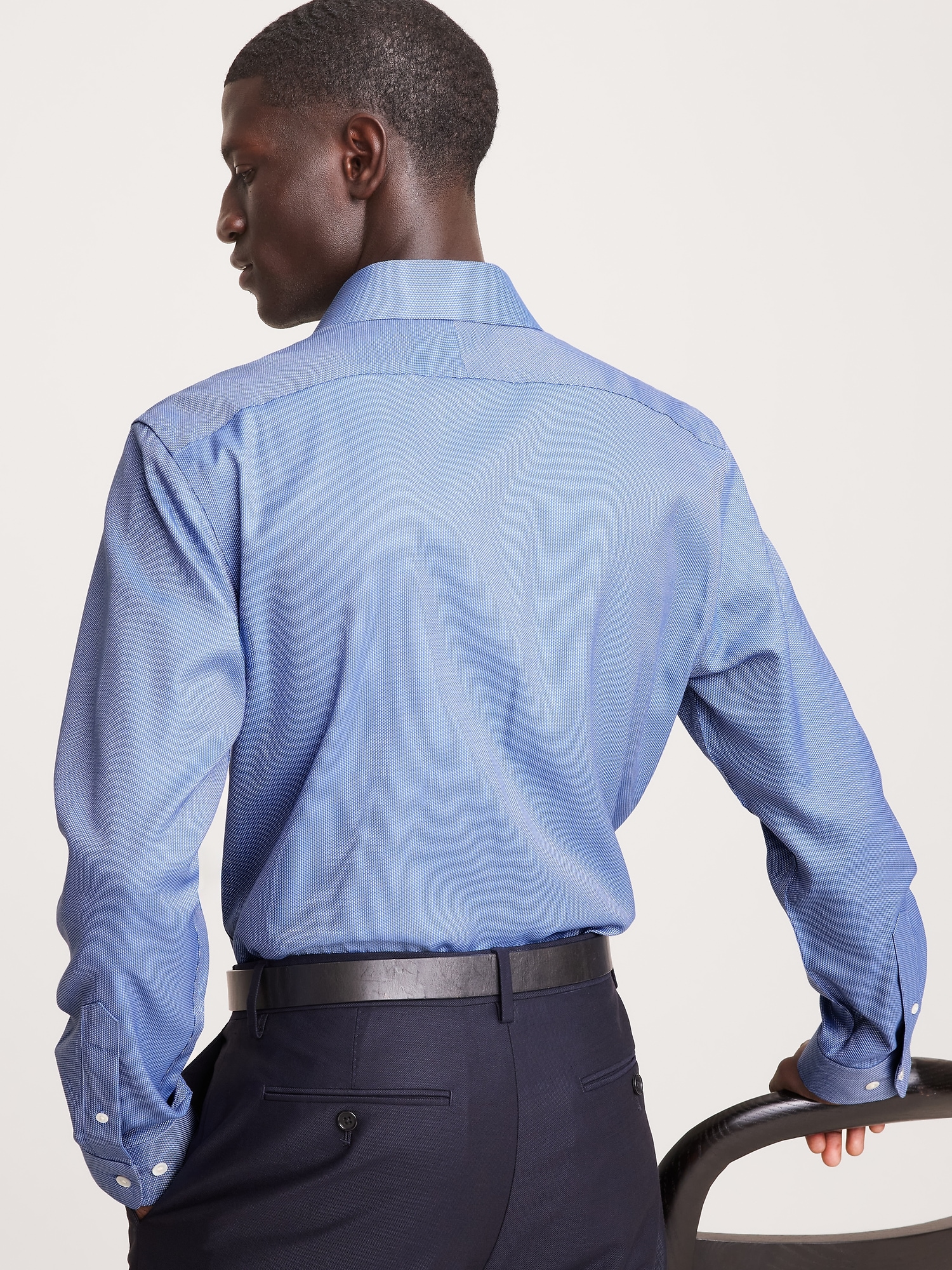 Image number 2 showing, Standard-Fit Wrinkle-Resistant Dress Shirt