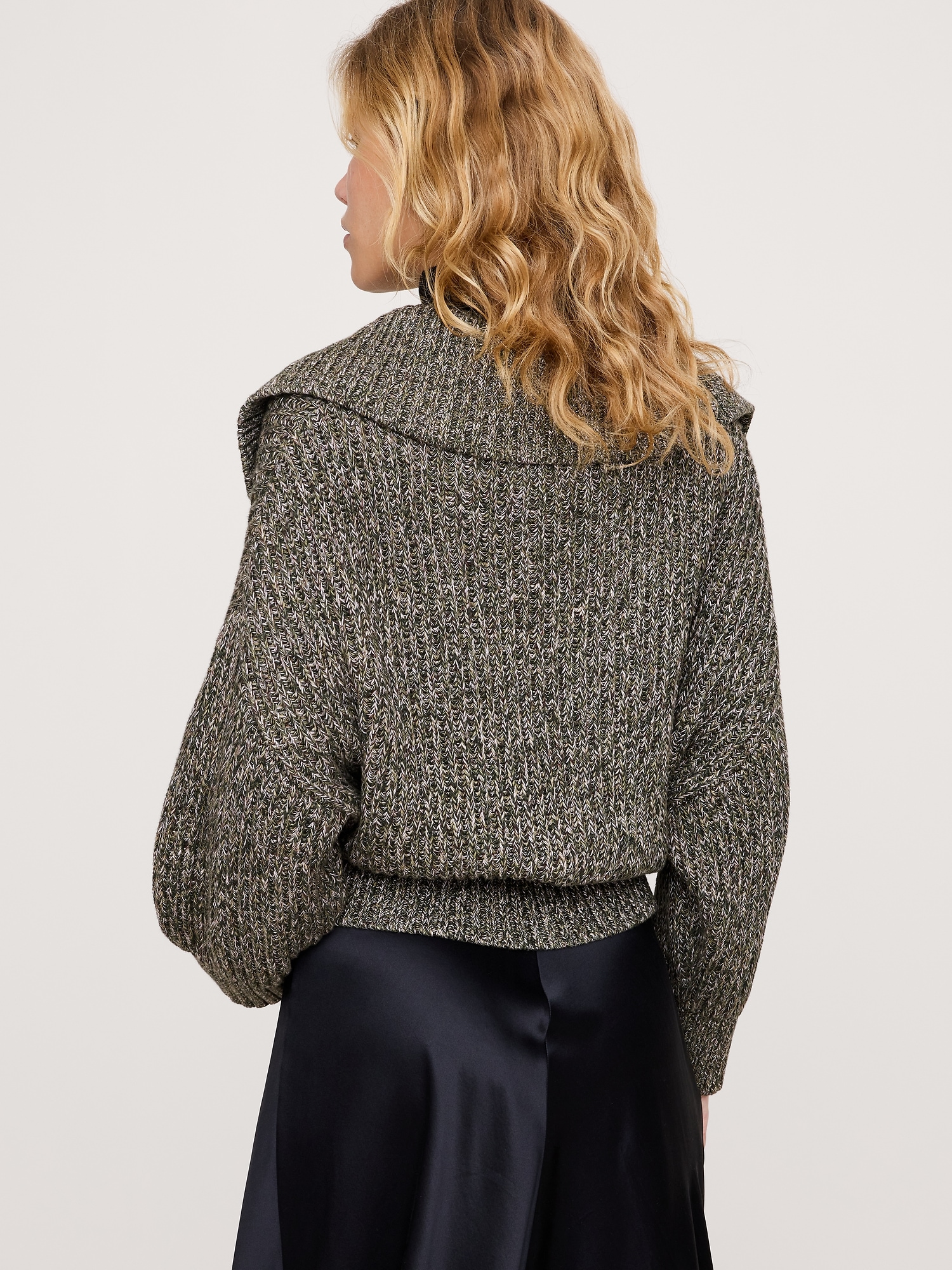 Image number 2 showing, Oversized Cotton Sailor Sweater