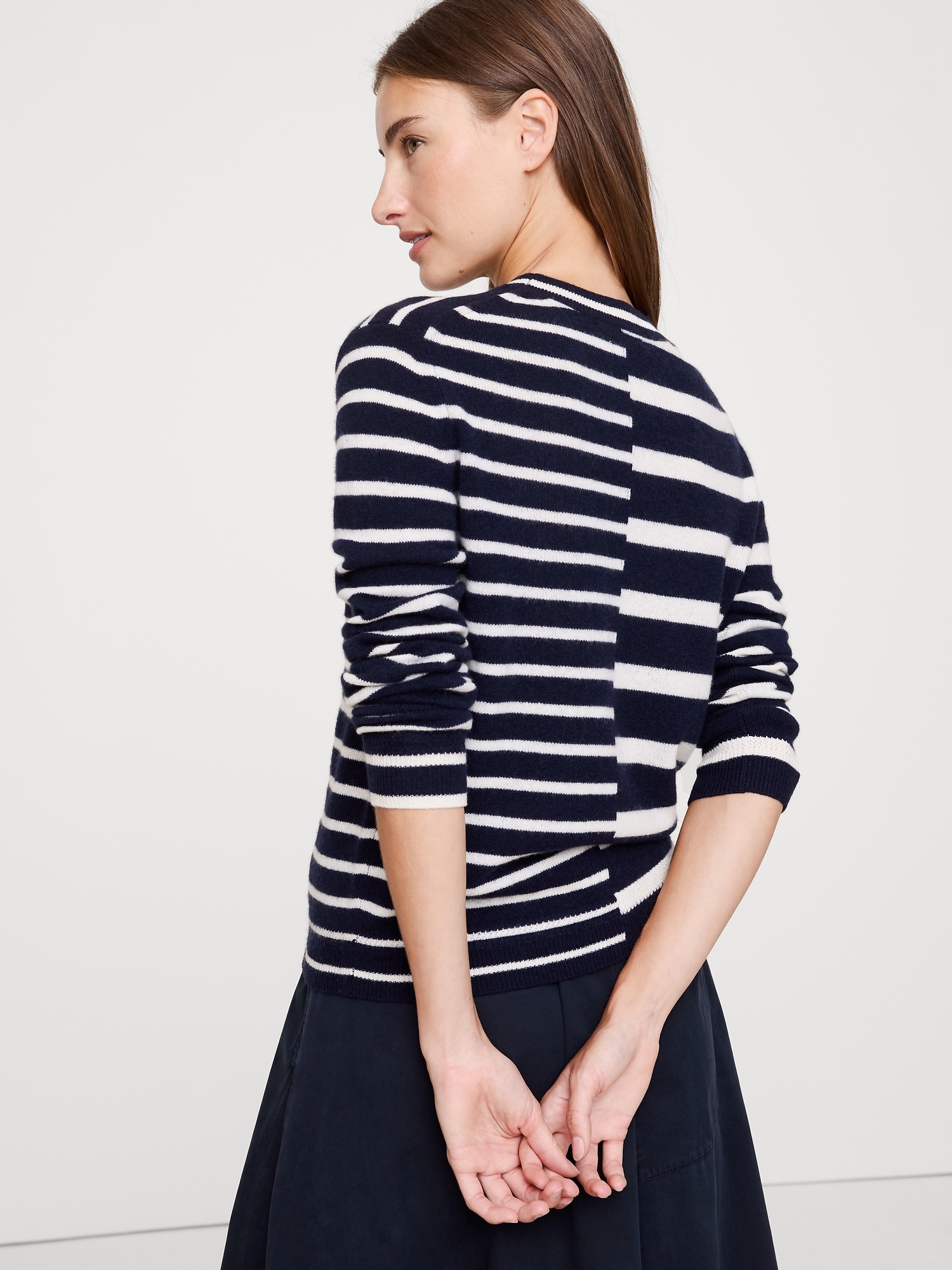 Image number 2 showing, Lightweight Cashmere Crew-Neck Sweater