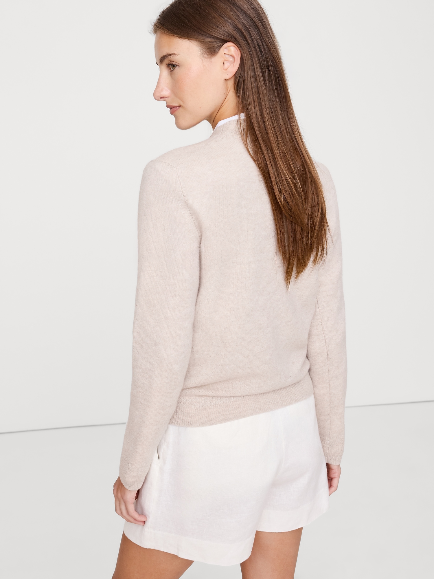 Image number 3 showing, Lightweight Cashmere Crew-Neck Sweater