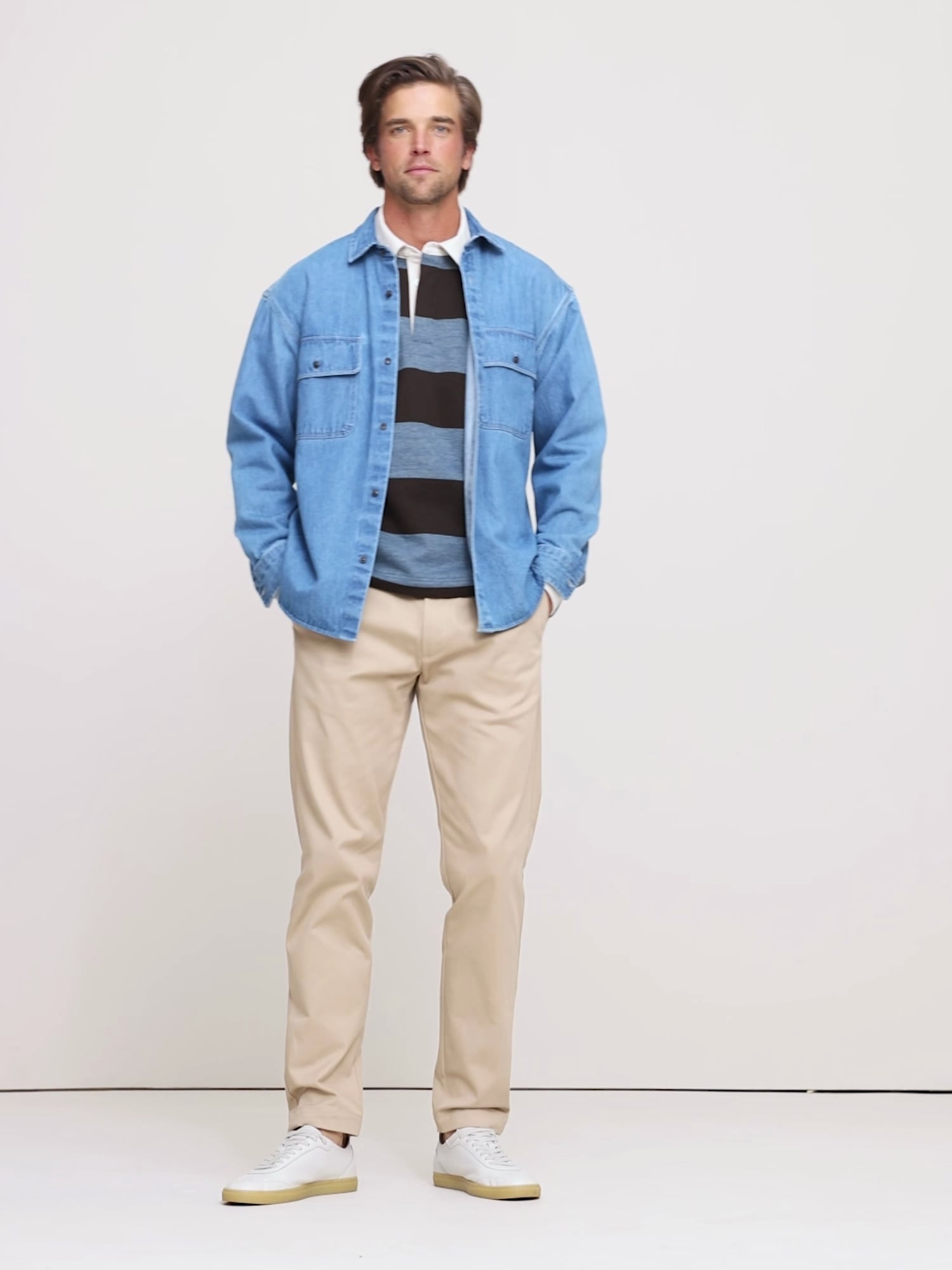 Image number 2 showing, Athletic Italian-Stretch Chino