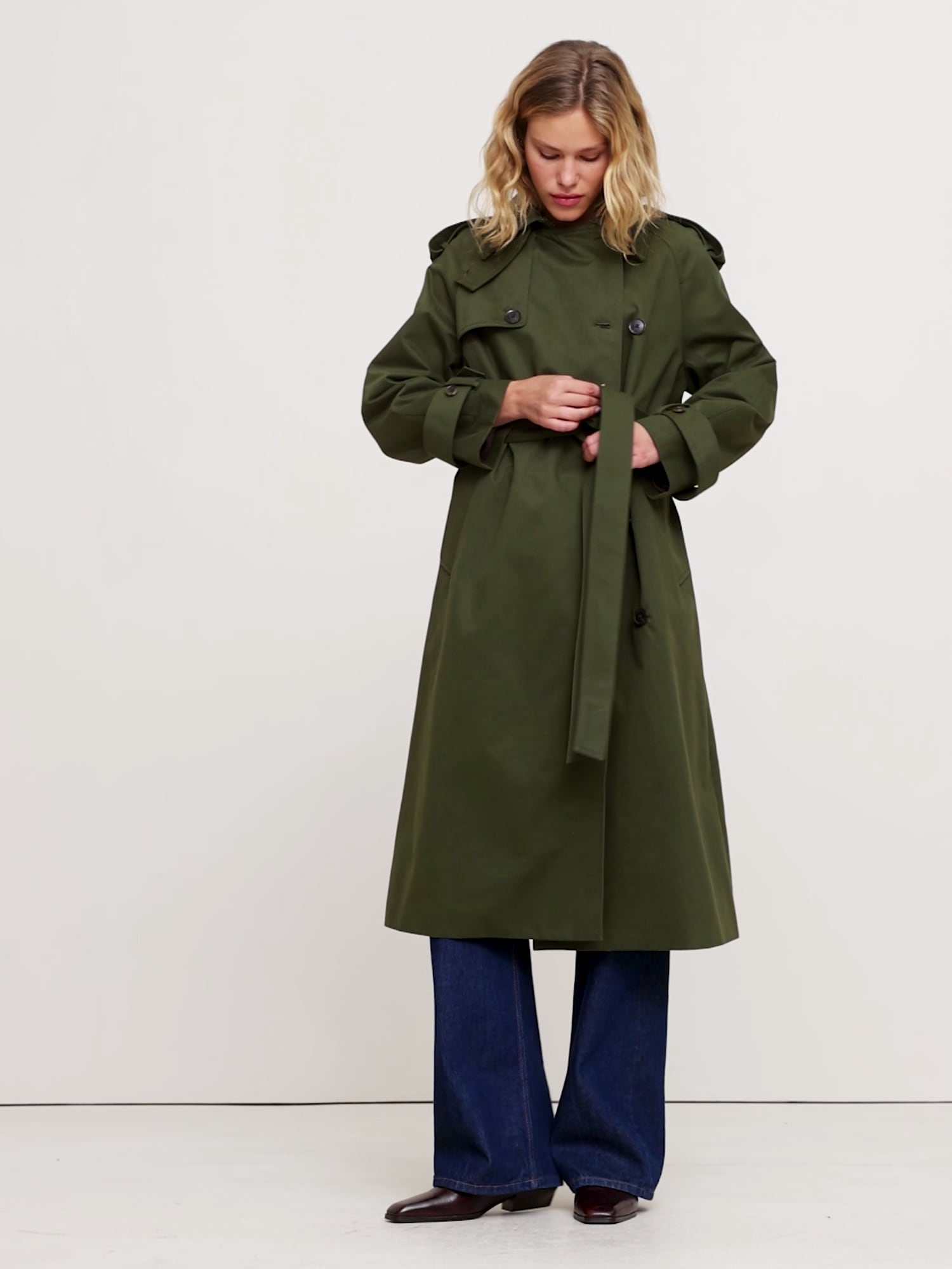 Classic Cotton Trench Coat | Banana Republic