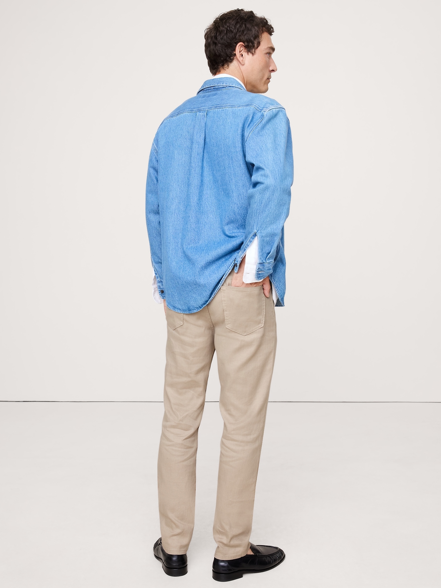 Image number 2 showing, Slim Linen-Cotton Traveler Pant